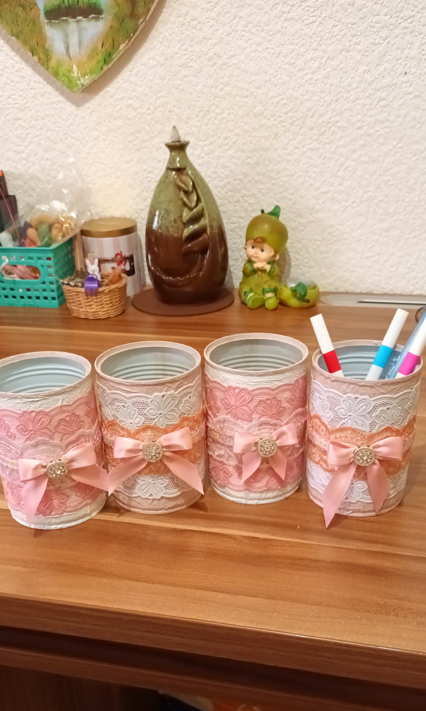 Set 4 Cutii Decorative Handmade - Organizare Premium Elly Roose