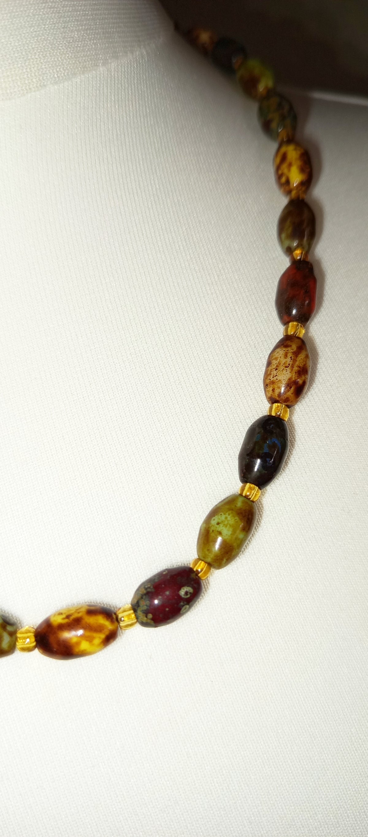 Glass necklace