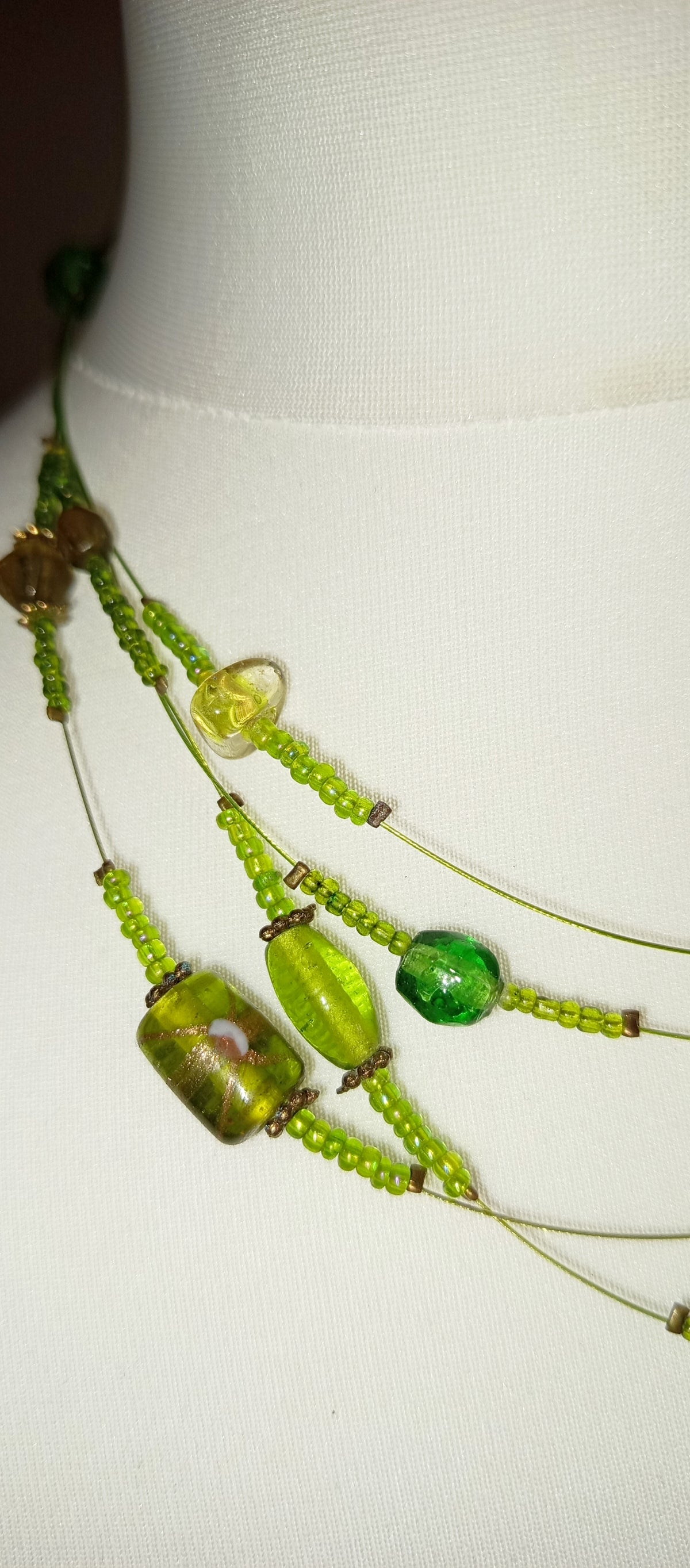 Glass necklace