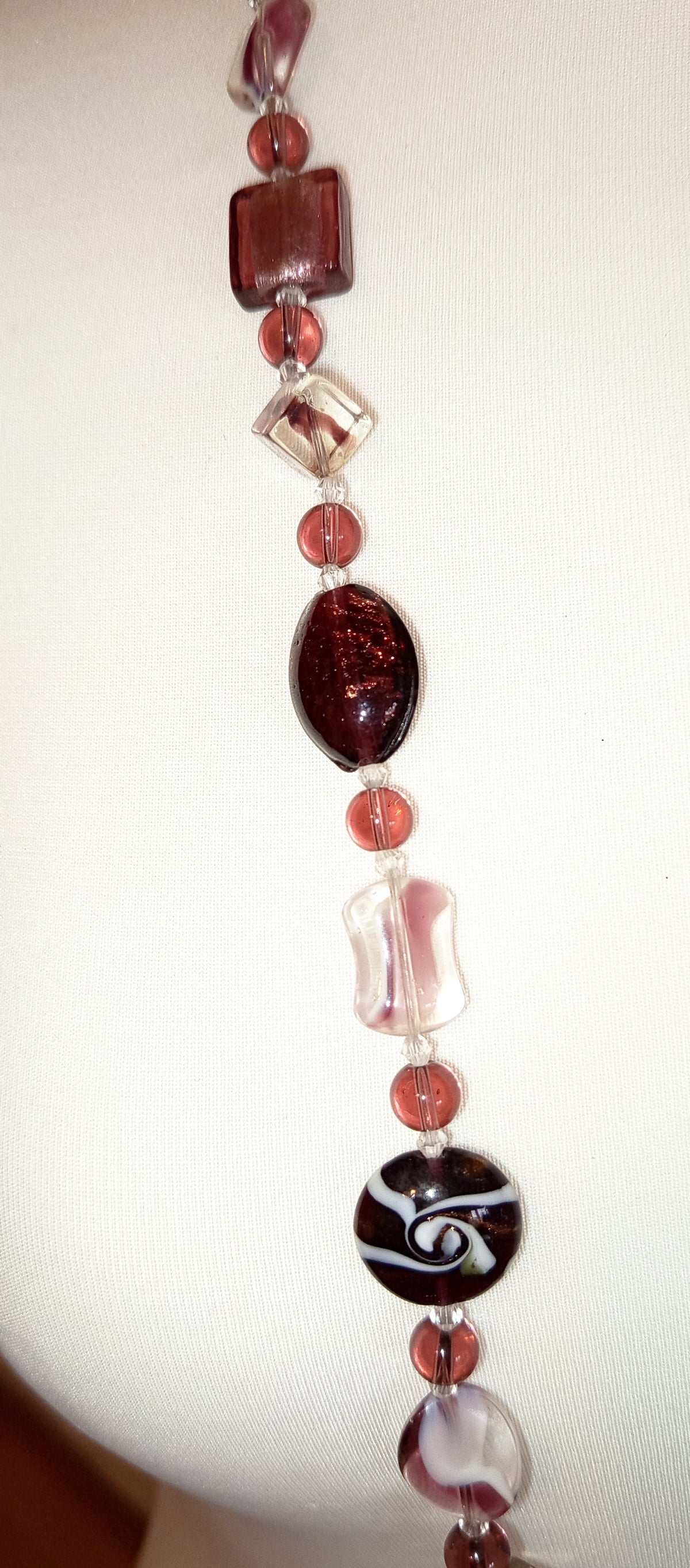 Glass necklace