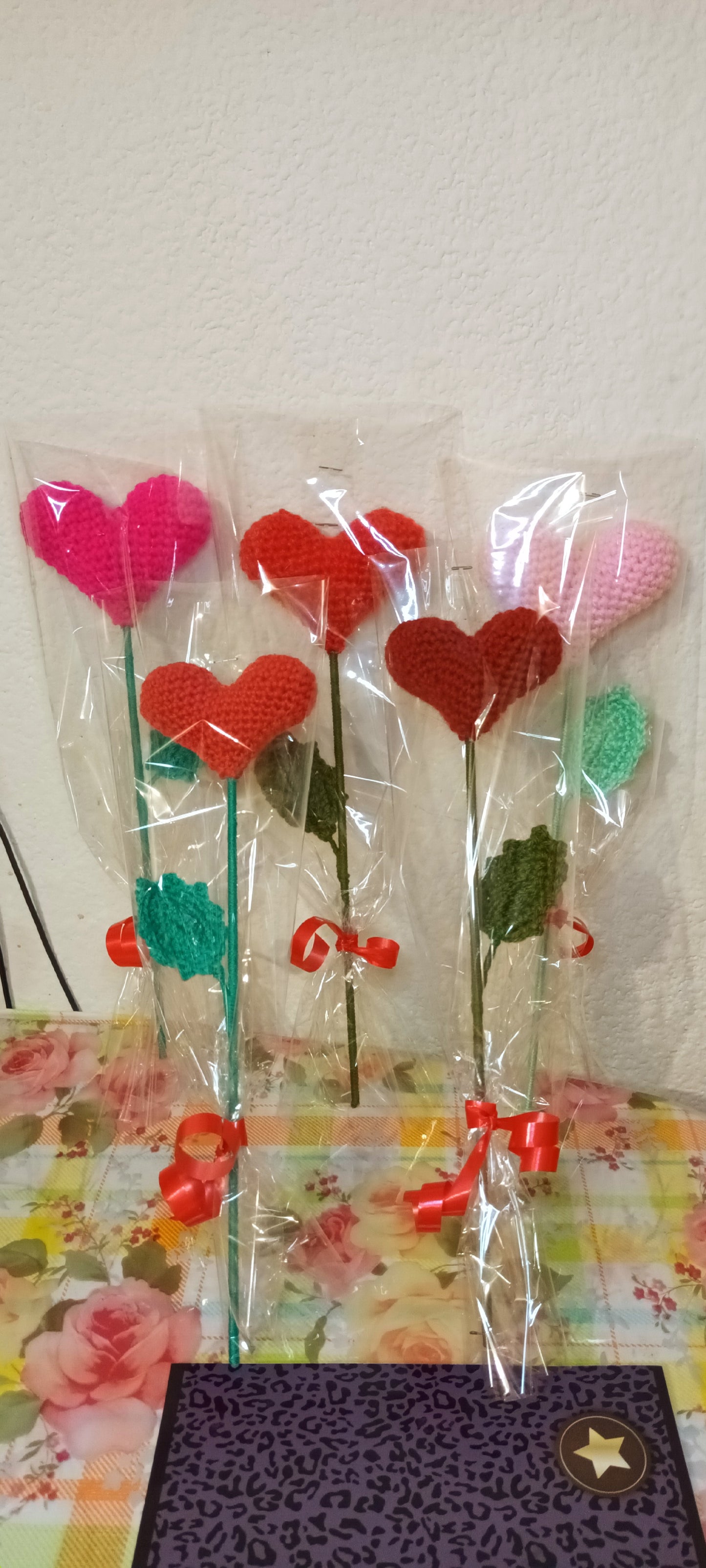 Inimi Croșetate Handmade Decorative - Decorațiuni Elly Roose