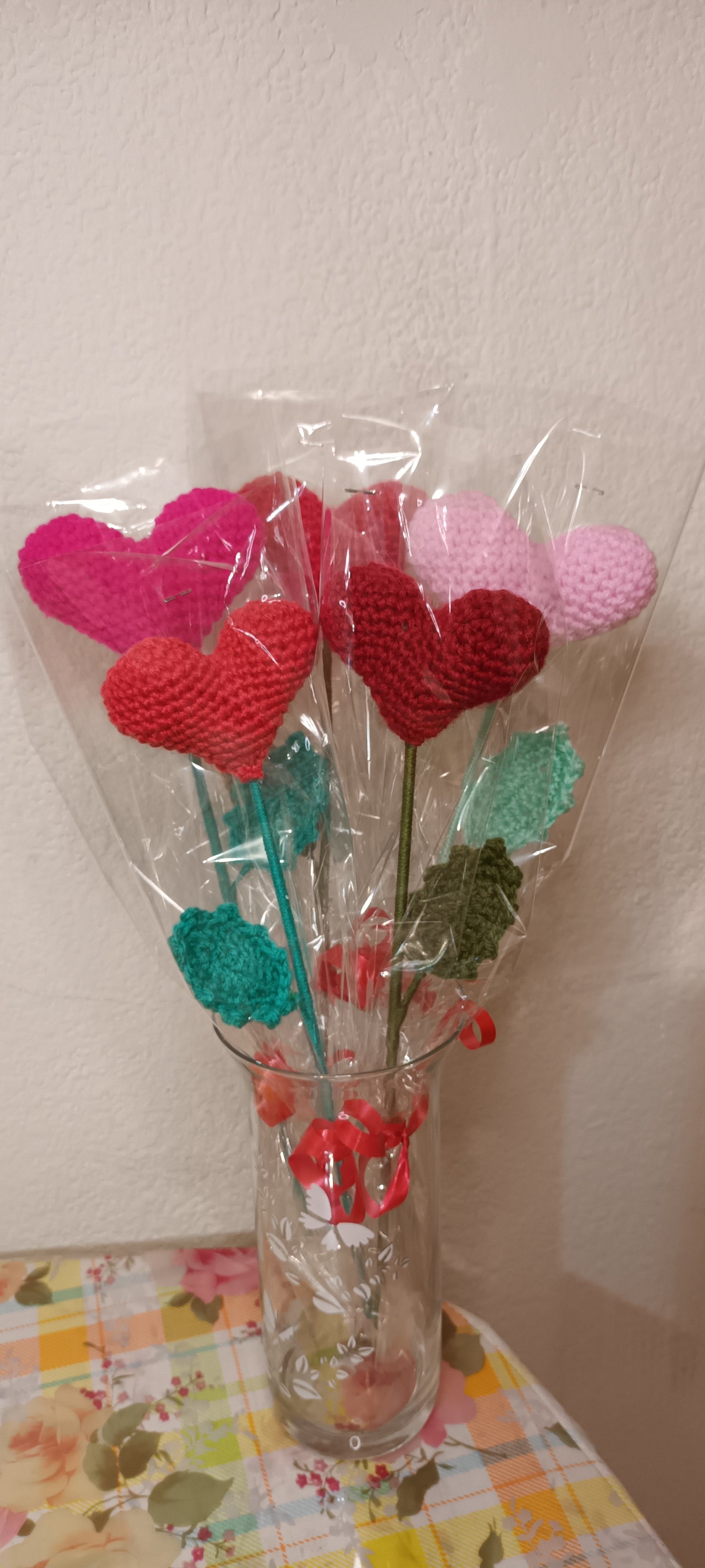 Inimi Croșetate Handmade Decorative - Decorațiuni Elly Roose