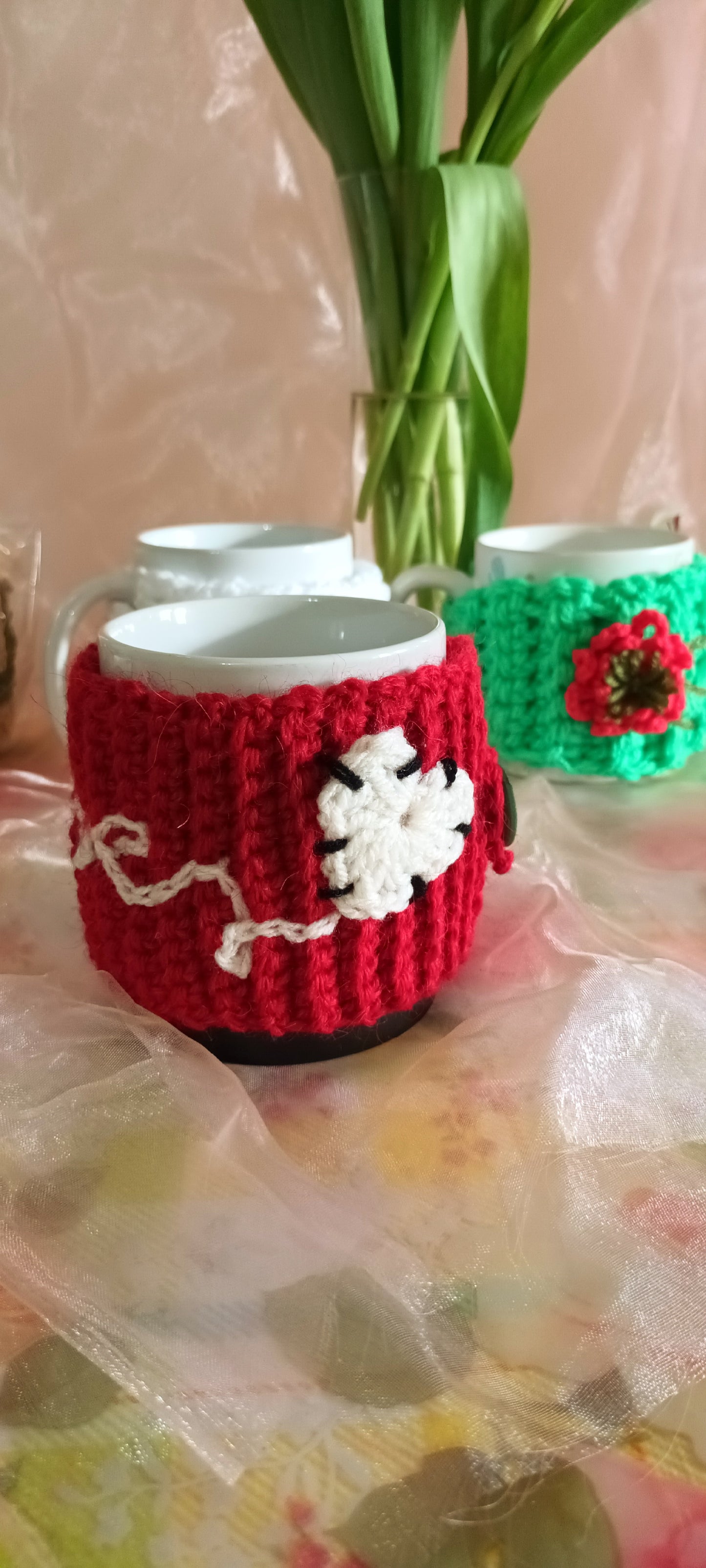 Decorațiuni pentru Căni Croșetate Handmade - Accesorii Elly Roose