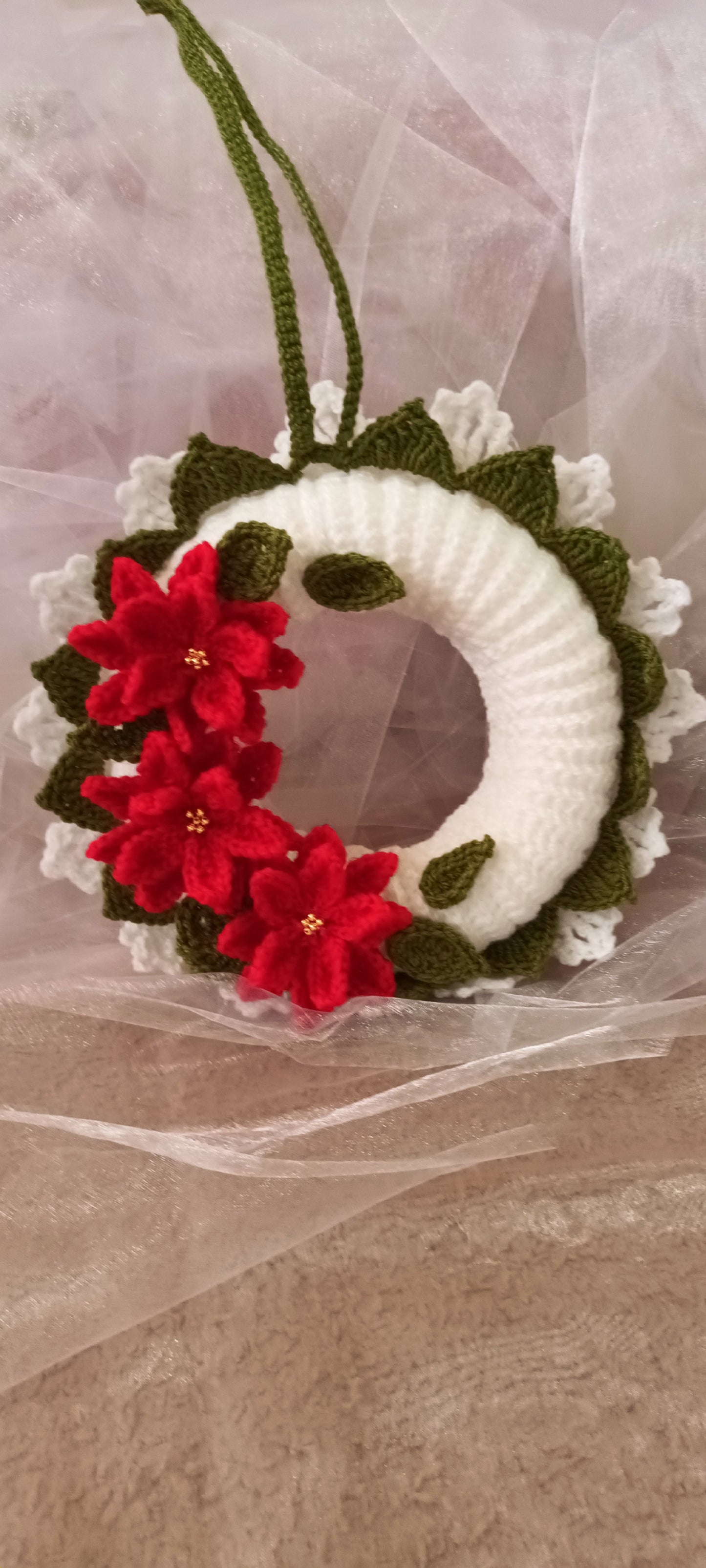 Set Decorațiuni Crăciun Croșetate Handmade - Decorațiuni Elly Roose