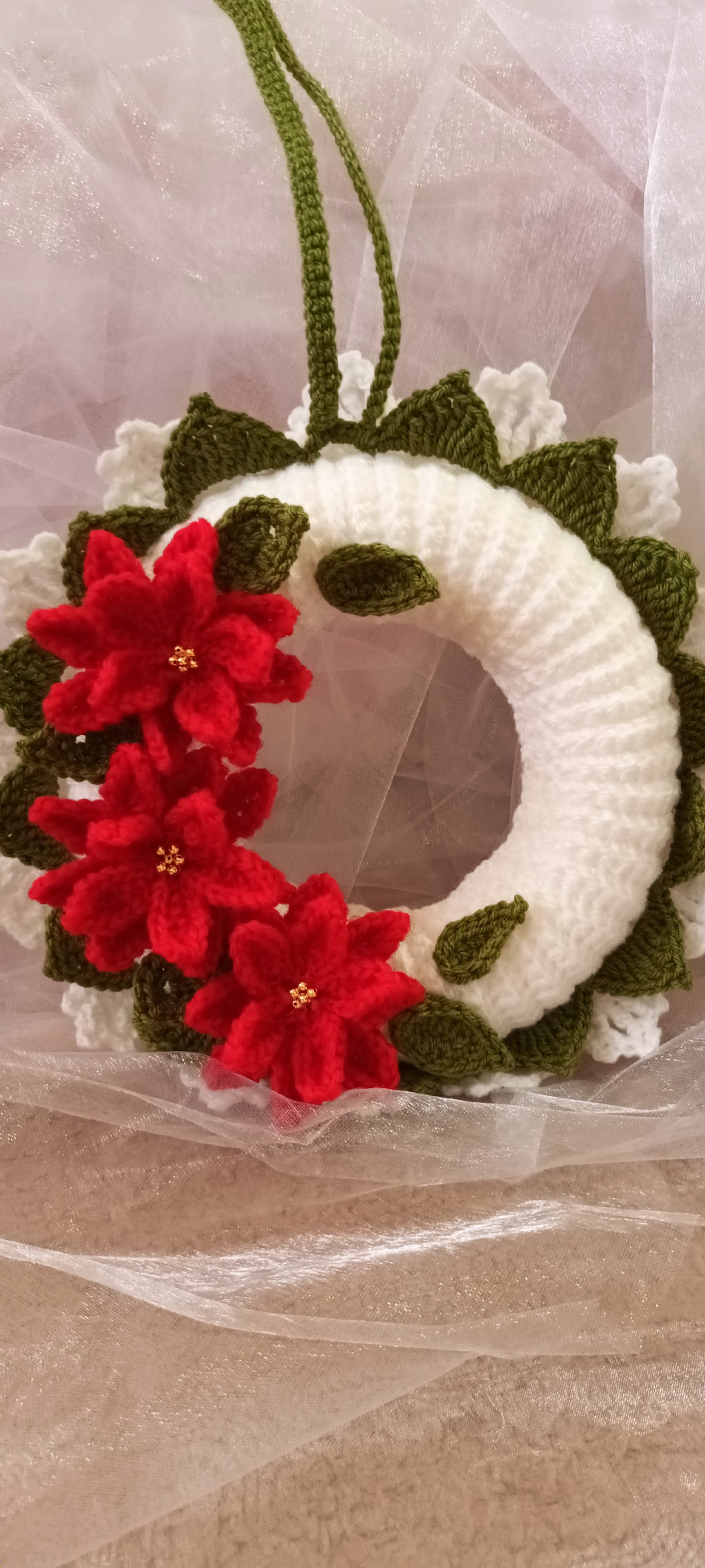 Set Decorațiuni Crăciun Croșetate Handmade - Decorațiuni Elly Roose