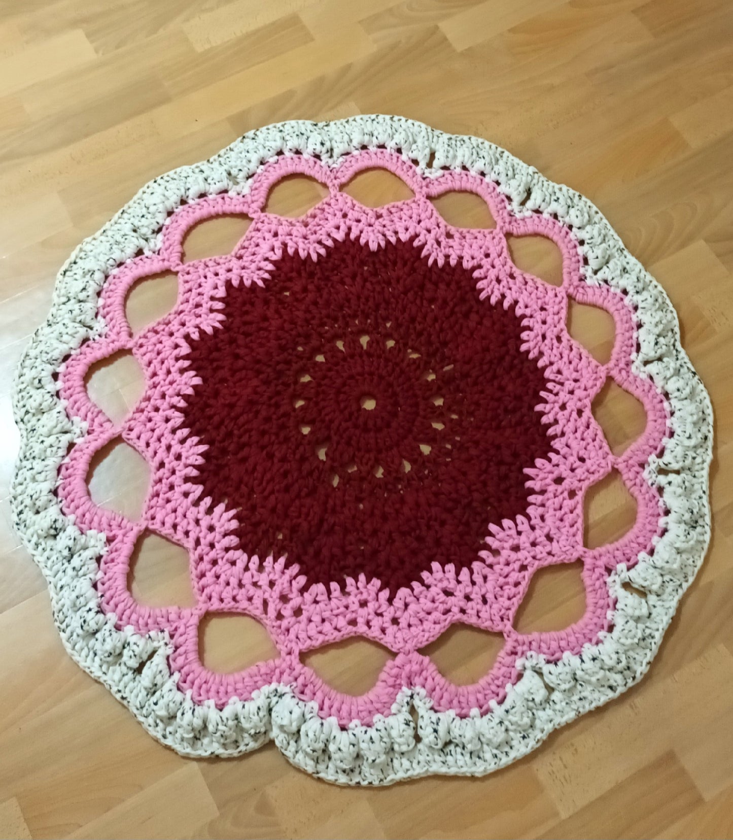 Covor Croșetat Handmade Premium - Decorațiuni Casă Elly Roose