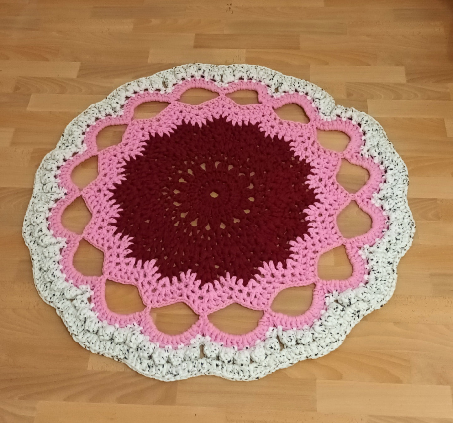 Covor Croșetat Handmade Premium - Decorațiuni Casă Elly Roose