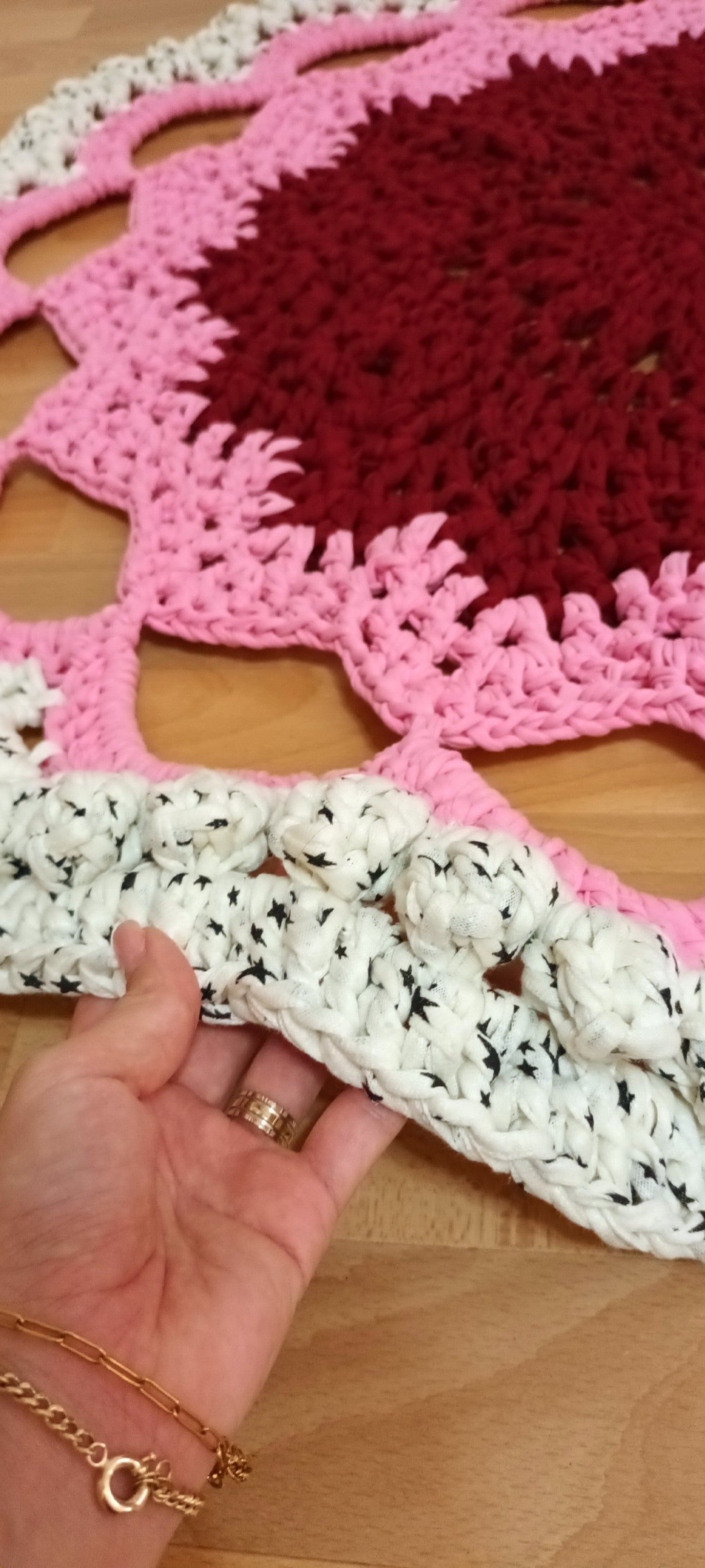 Covor Croșetat Handmade Premium - Decorațiuni Casă Elly Roose