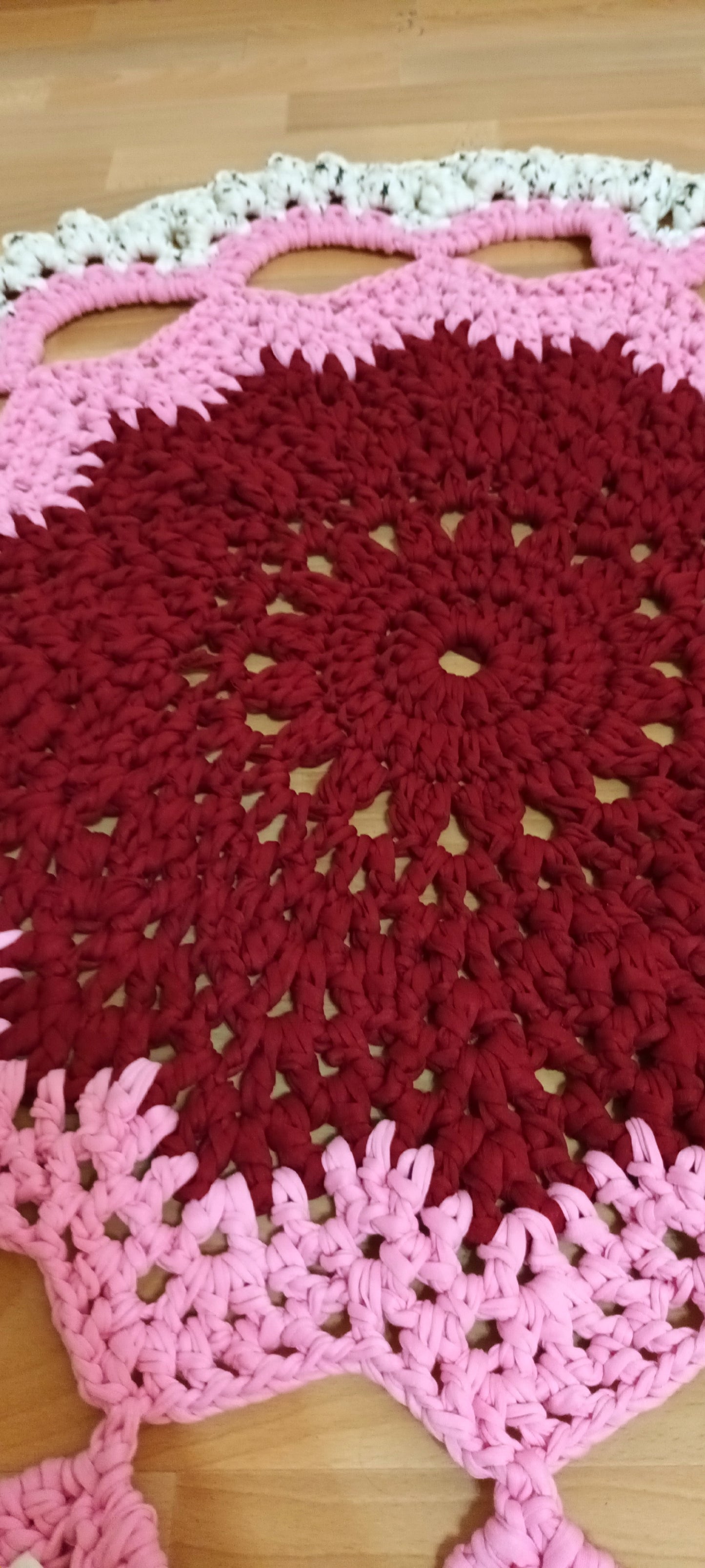 Covor Croșetat Handmade Premium - Decorațiuni Casă Elly Roose