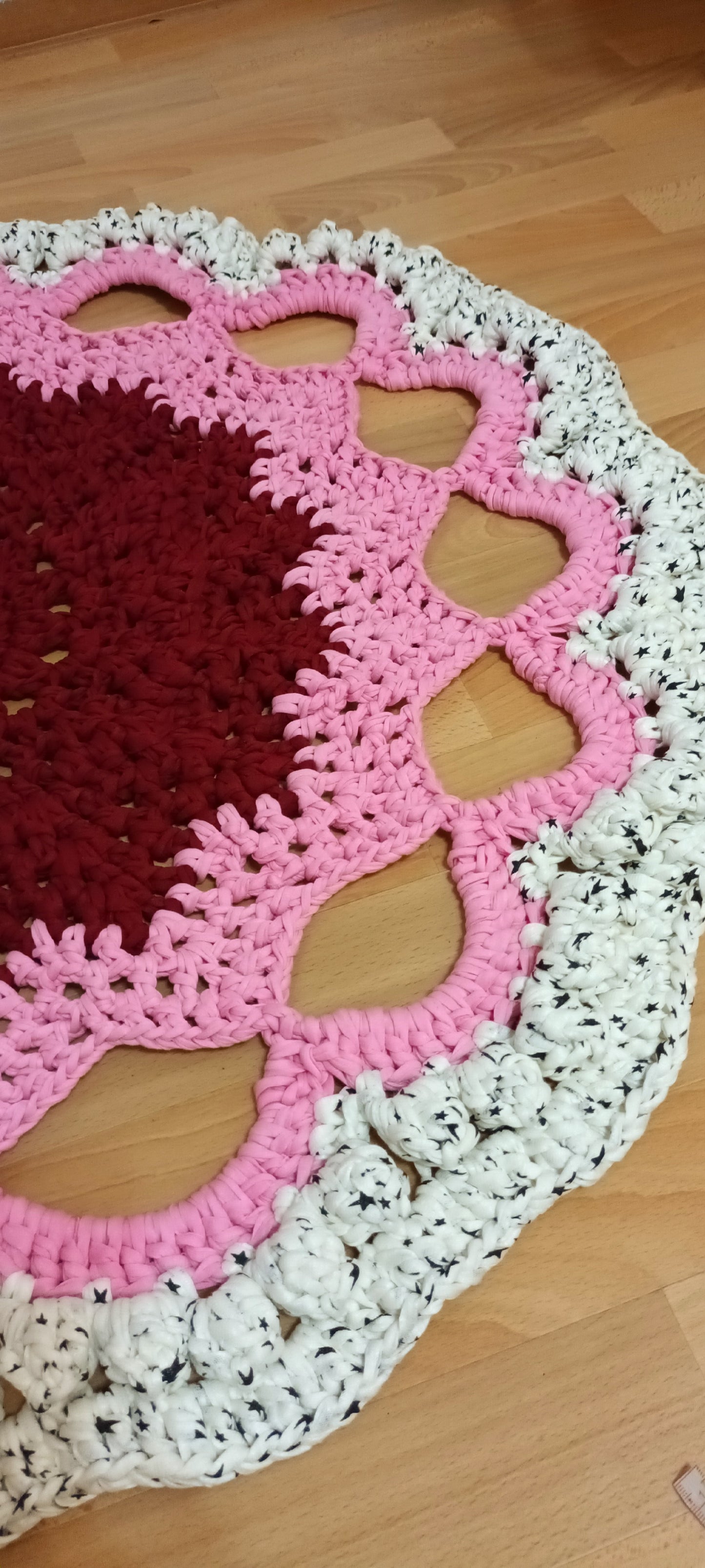 Covor Croșetat Handmade Premium - Decorațiuni Casă Elly Roose