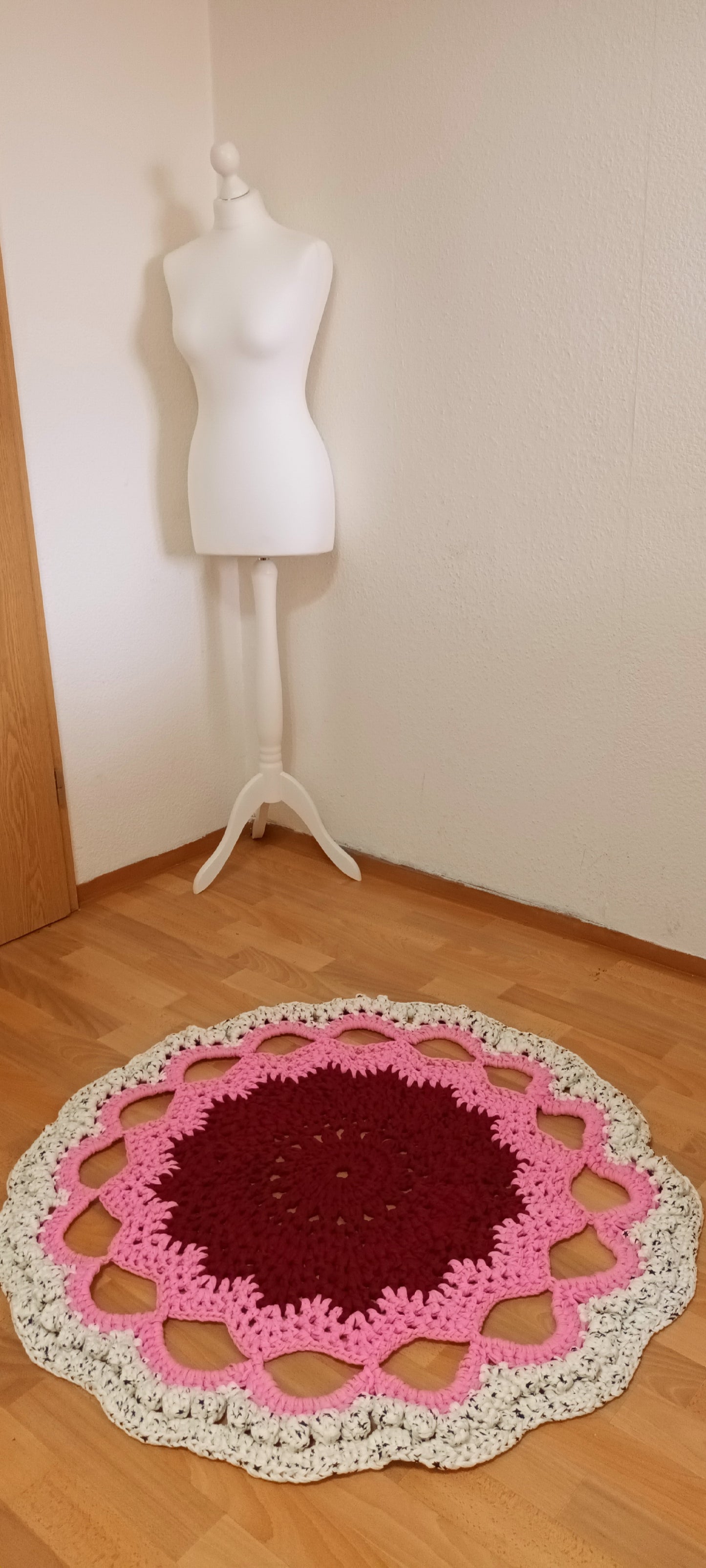 Covor Croșetat Handmade Premium - Decorațiuni Casă Elly Roose