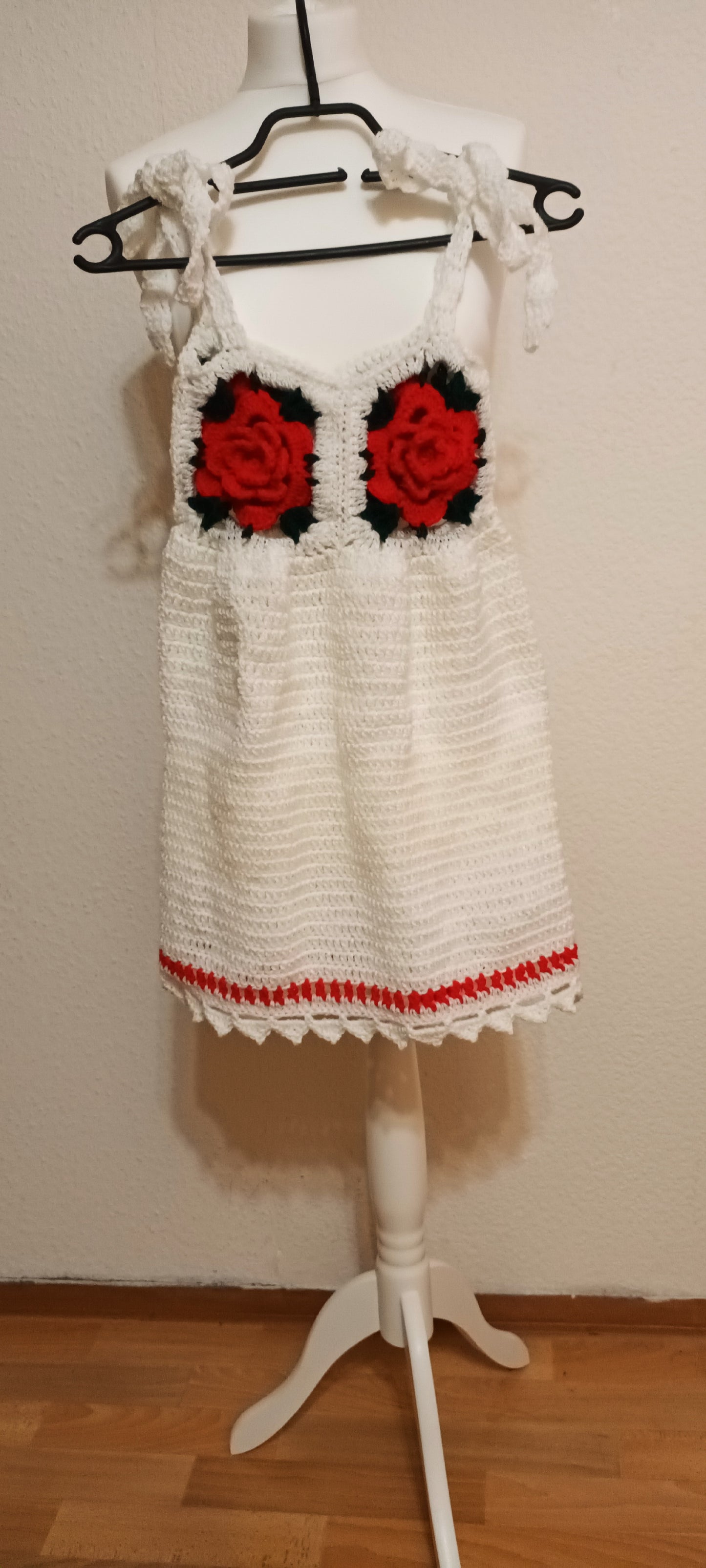 Crocheted children's dress