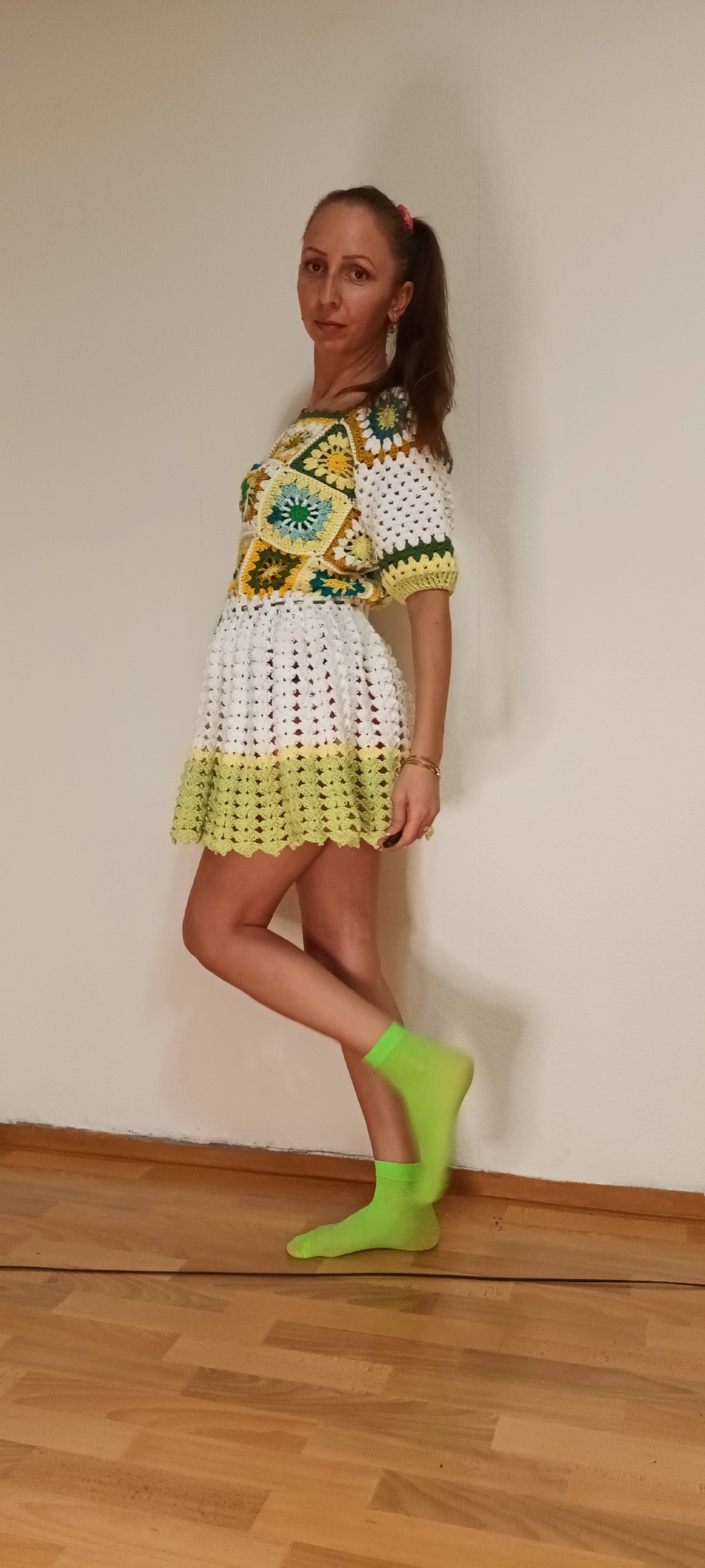 Rochie Croșetată Handmade de Vară - Haine Artizanale Elly Roose