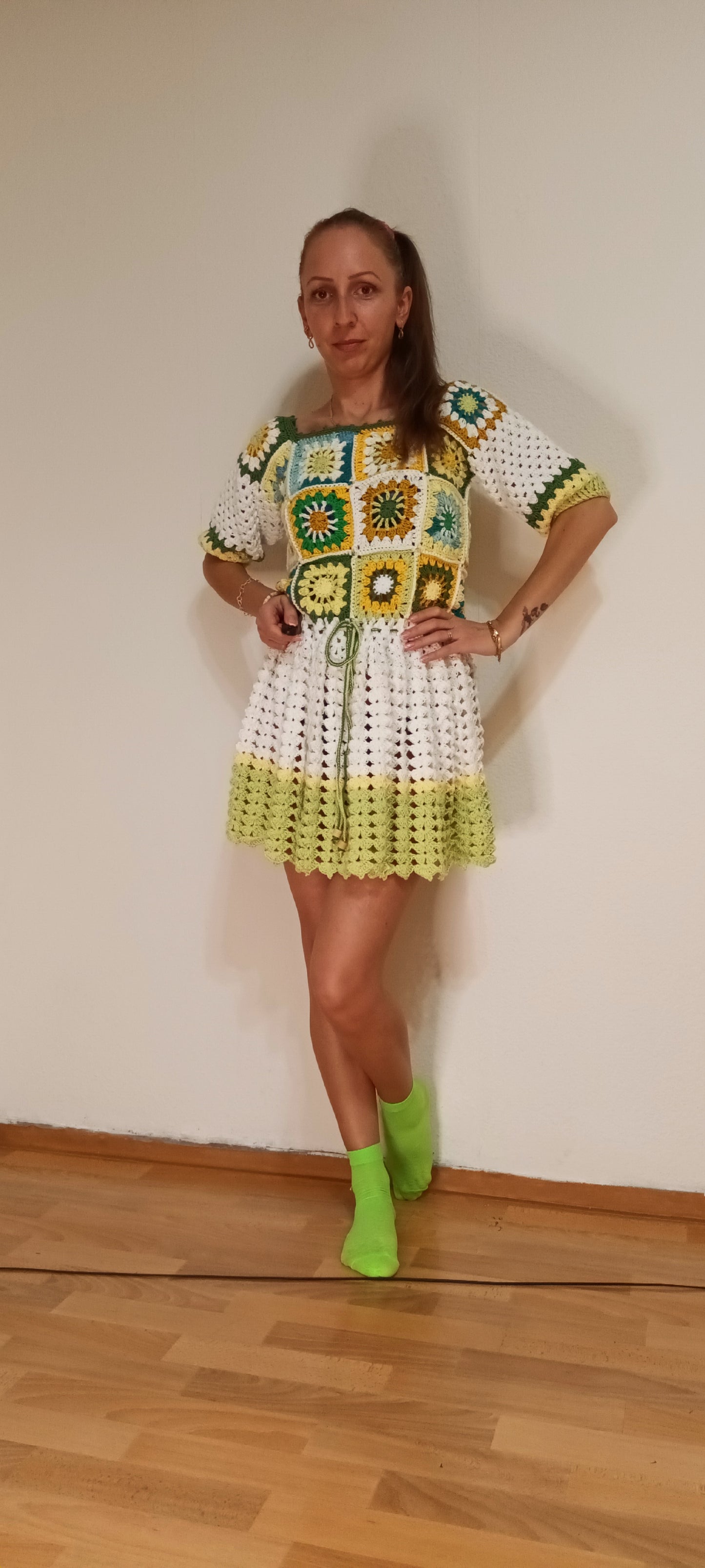 Rochie Croșetată Handmade de Vară - Haine Artizanale Elly Roose