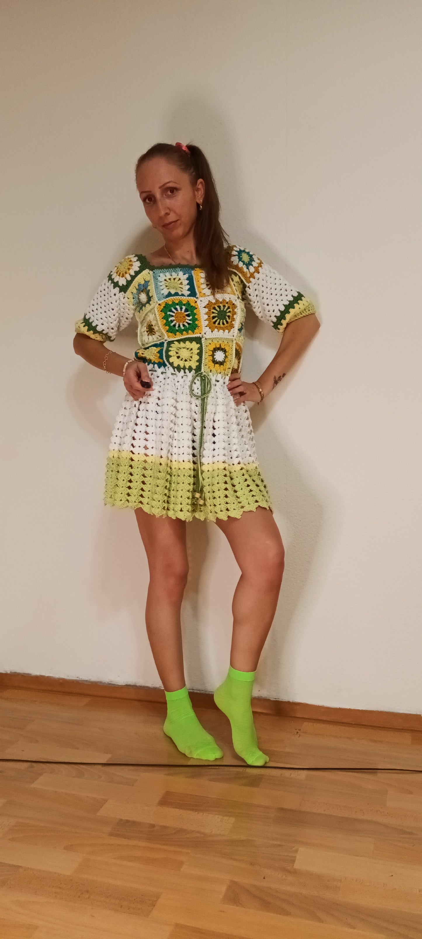 Rochie Croșetată Handmade de Vară - Haine Artizanale Elly Roose