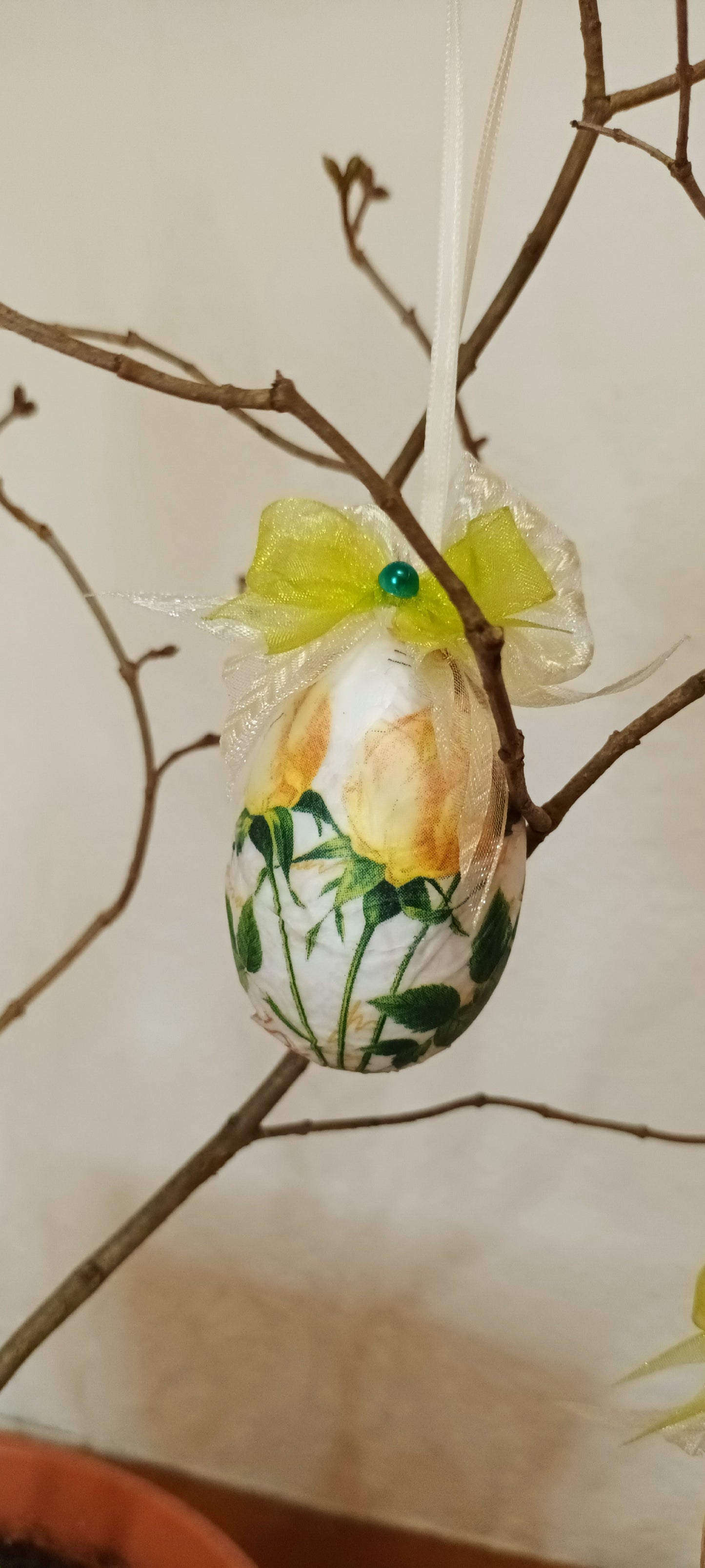 Set 6 Ouă de Paște Handmade - Decorațiuni Tradiționale Elly Roose