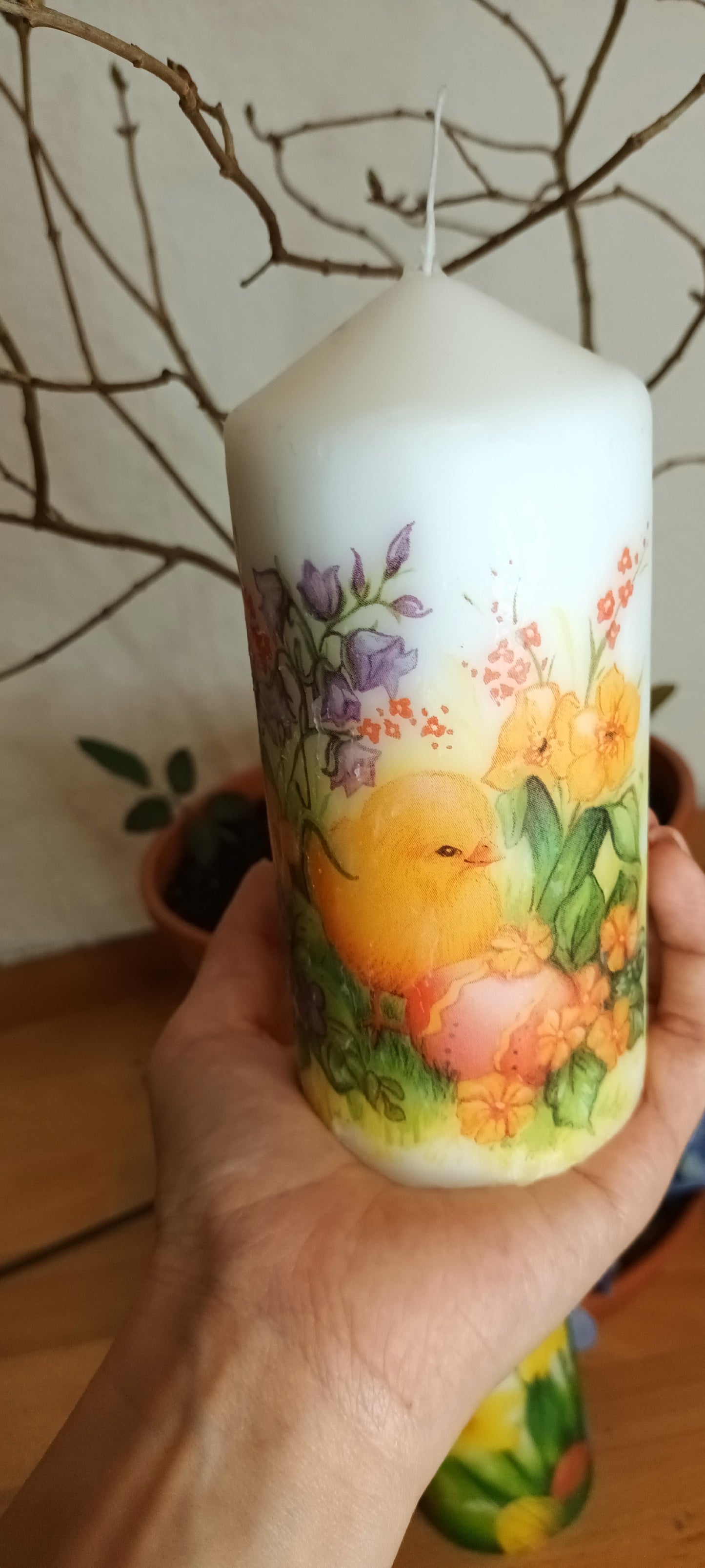 Lumânare Artizanală Handmade Premium - Decorațiuni Elly Roose