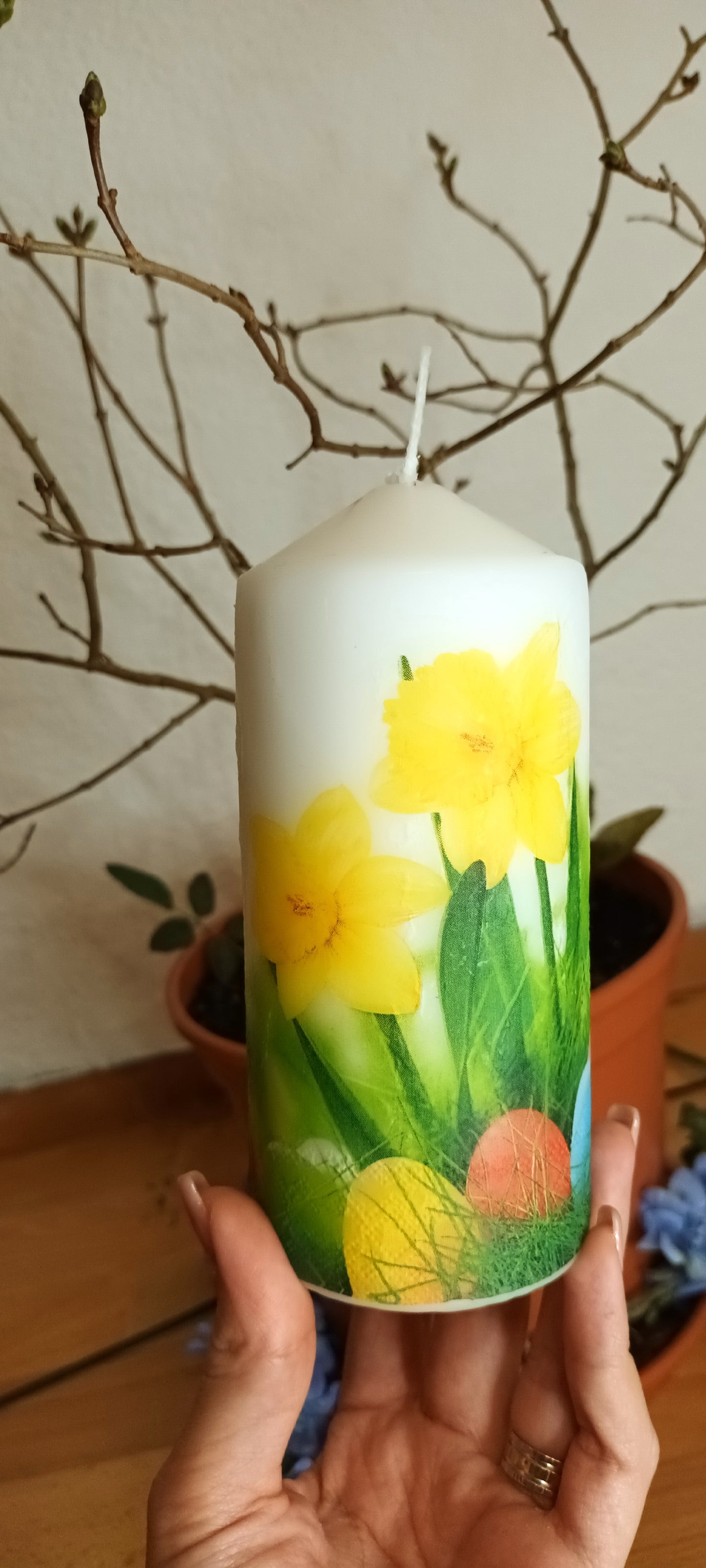 Lumânare Aromată Handmade Naturală - Decorațiuni Elly Roose