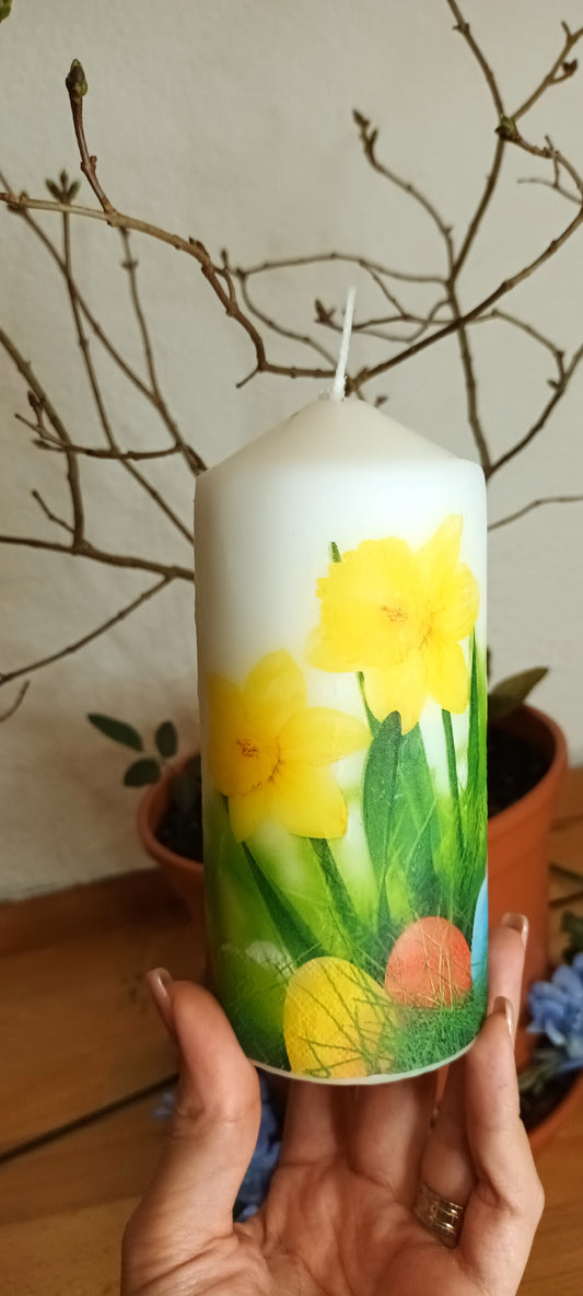 Lumânare Aromată Handmade Naturală - Decorațiuni Elly Roose