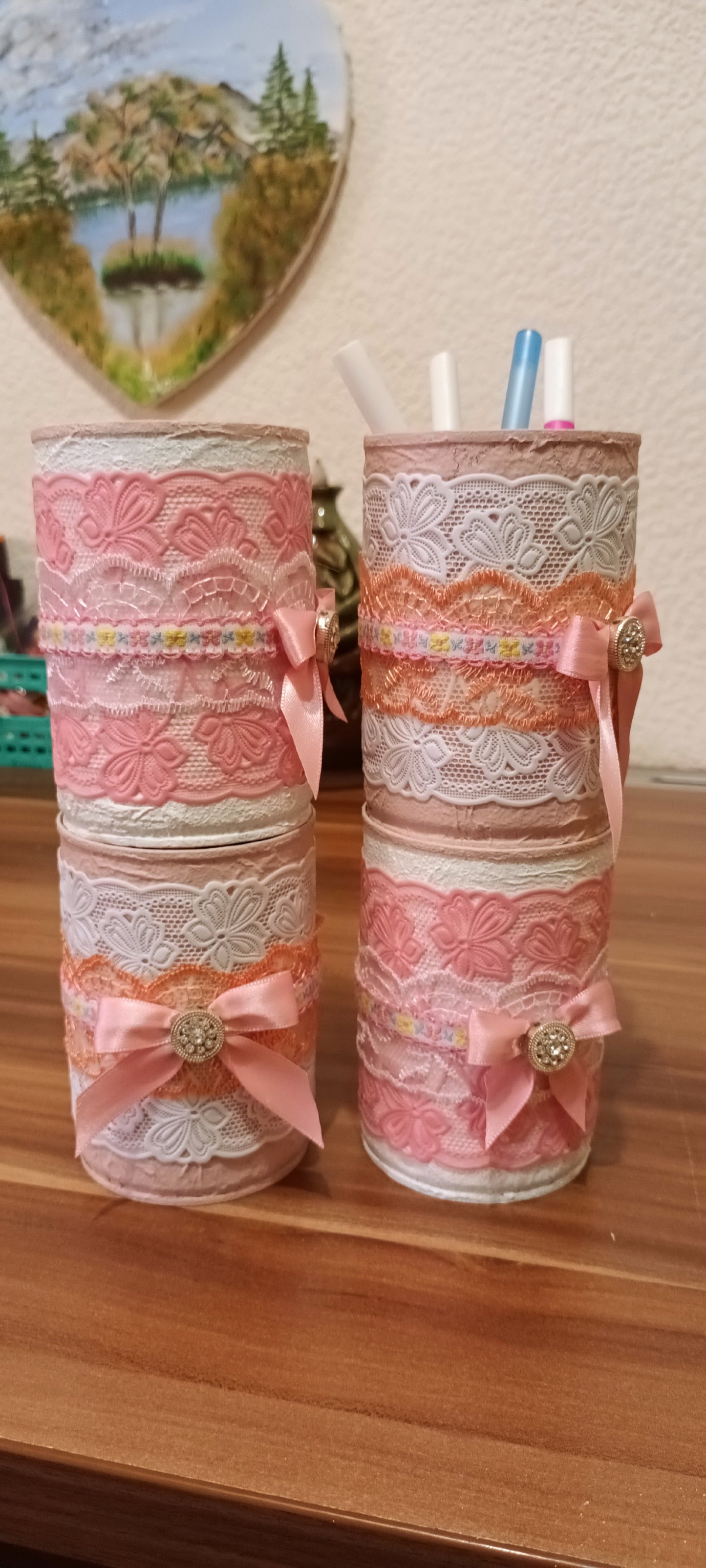 Set 4 Cutii Decorative Handmade - Organizare Premium Elly Roose