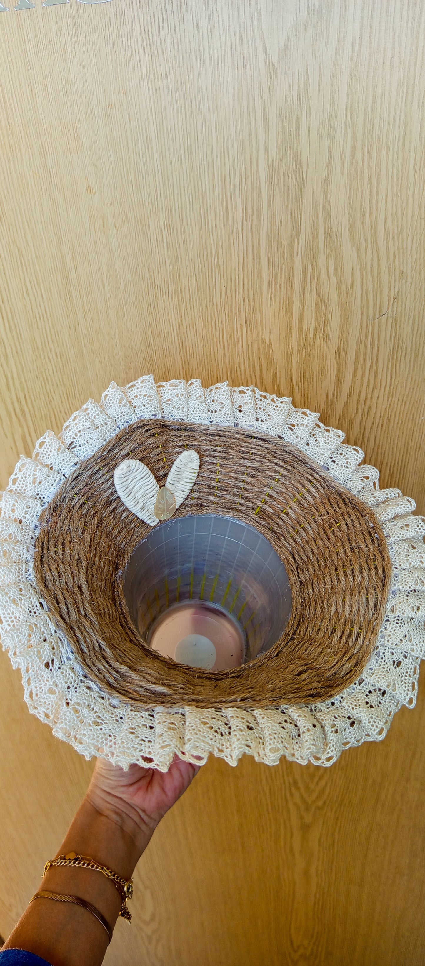 Coș Decorativ Handmade pentru Depozitare - Decorațiuni Elly Roose