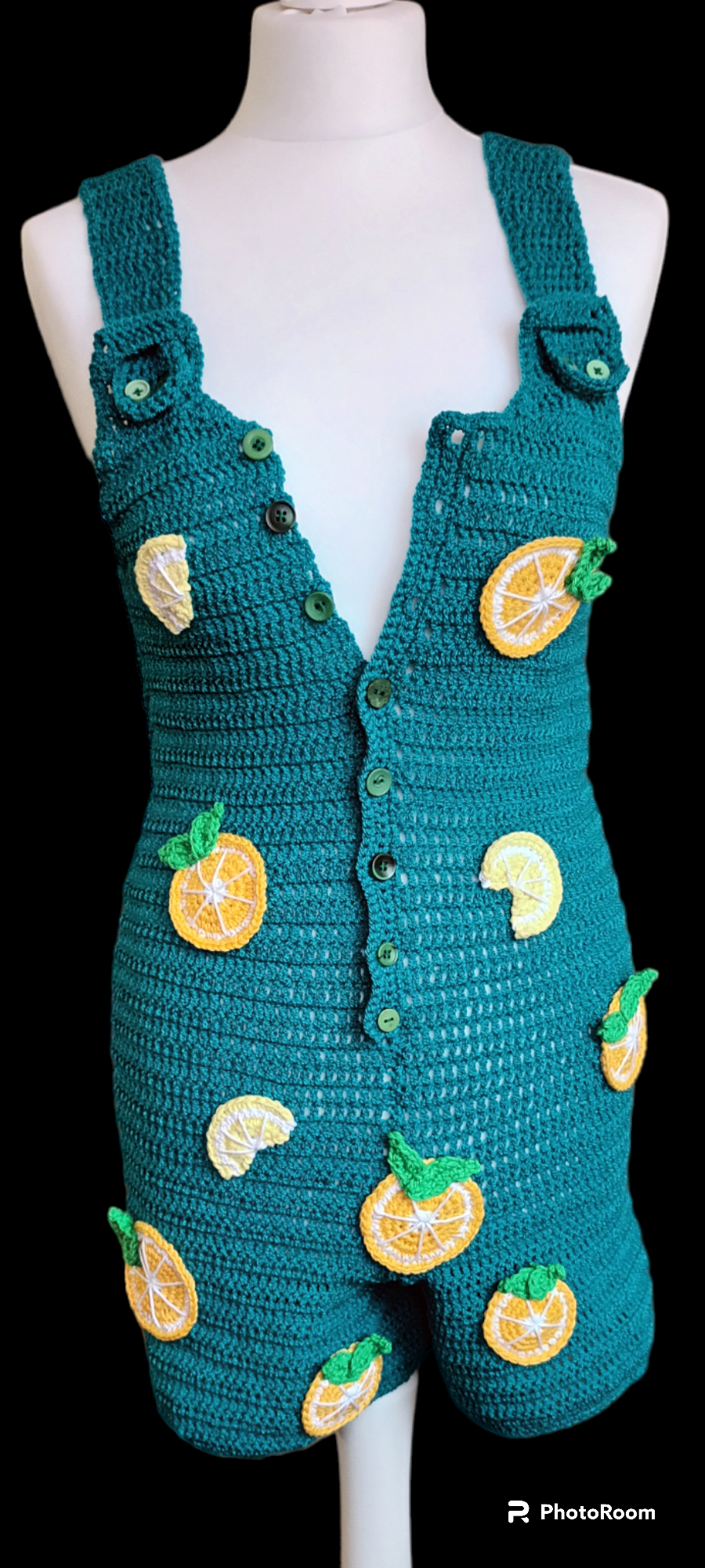 Salopetă Croșetată Handmade de Vară - Haine Artizanale Elly Roose