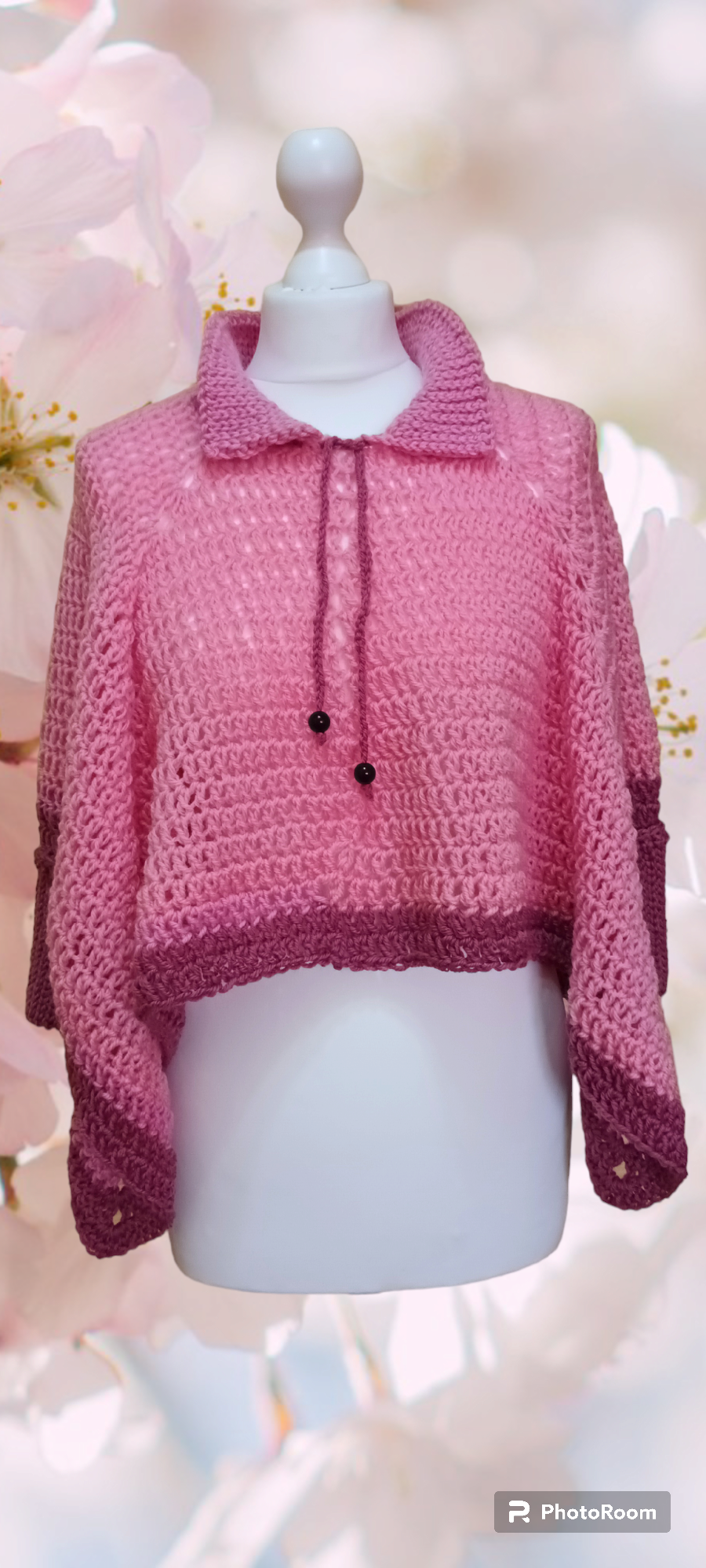 Poncho Croșetat Handmade de Toamnă-Iarnă - Haine Artizanale Elly Roose