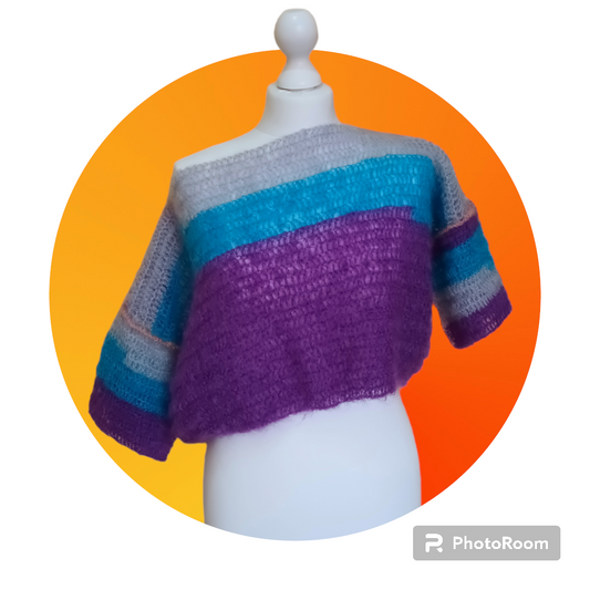 Bluză Croșetată Handmade de Vară - Haine Artizanale Elly Roose