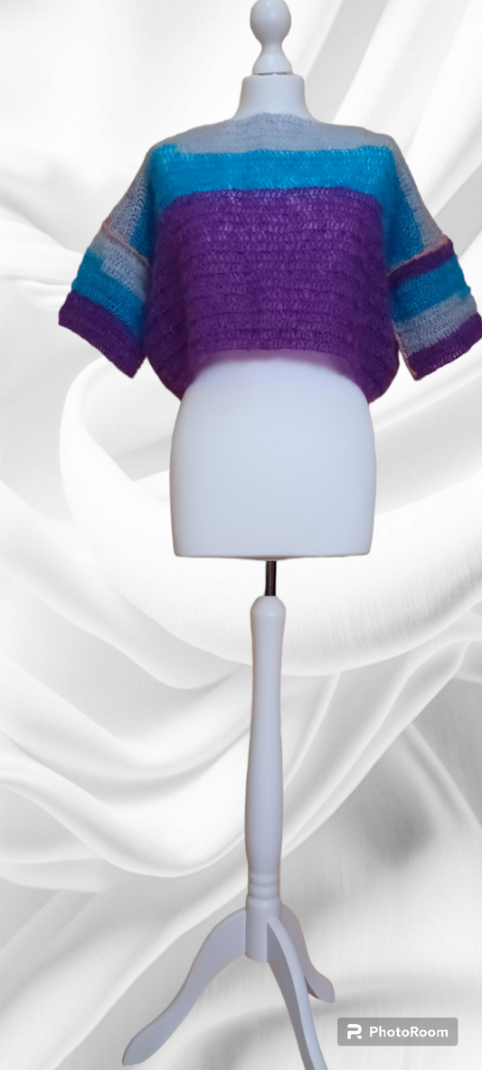 Bluză Croșetată Handmade de Vară - Haine Artizanale Elly Roose