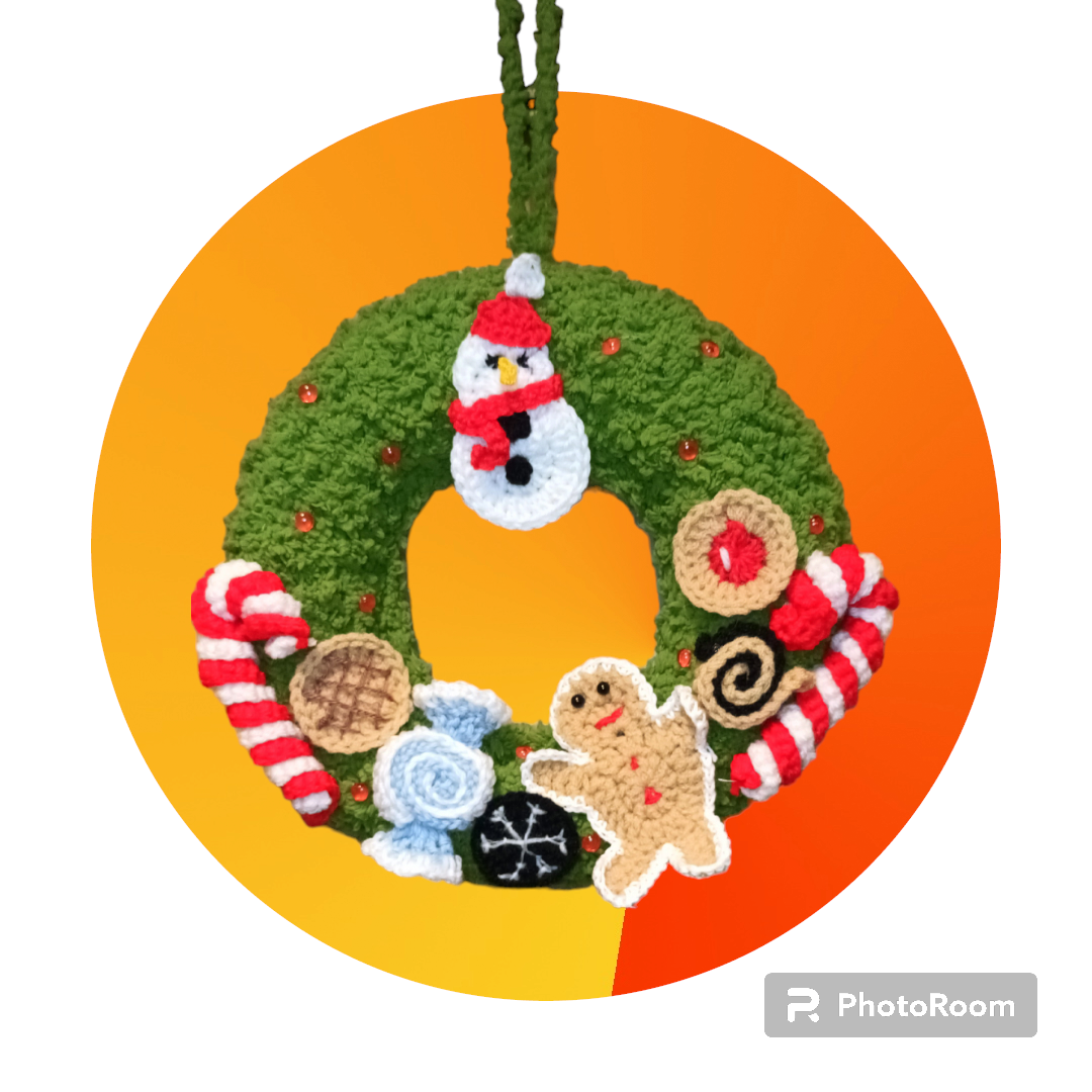 Coronița de Crăciun Croșetată Handmade - Decorațiuni Elly Roose