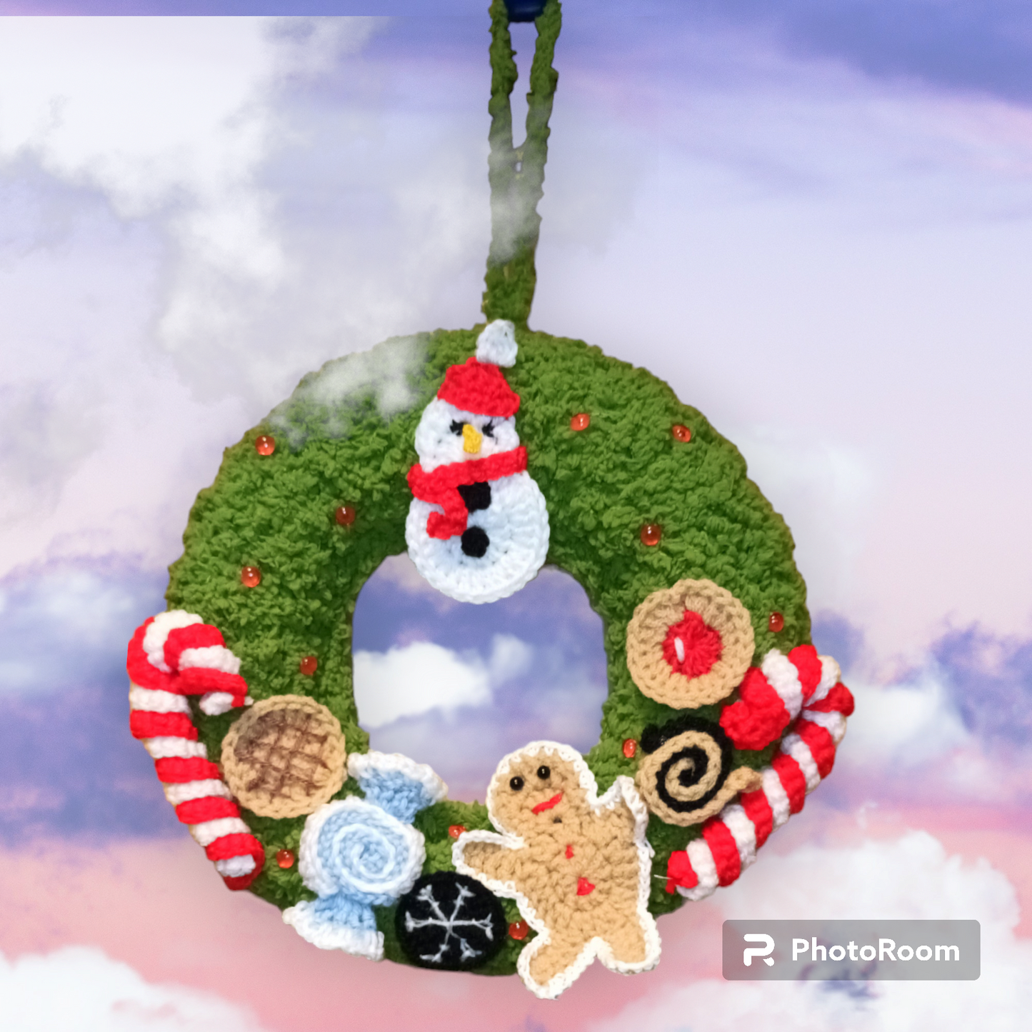 Coronița de Crăciun Croșetată Handmade - Decorațiuni Elly Roose