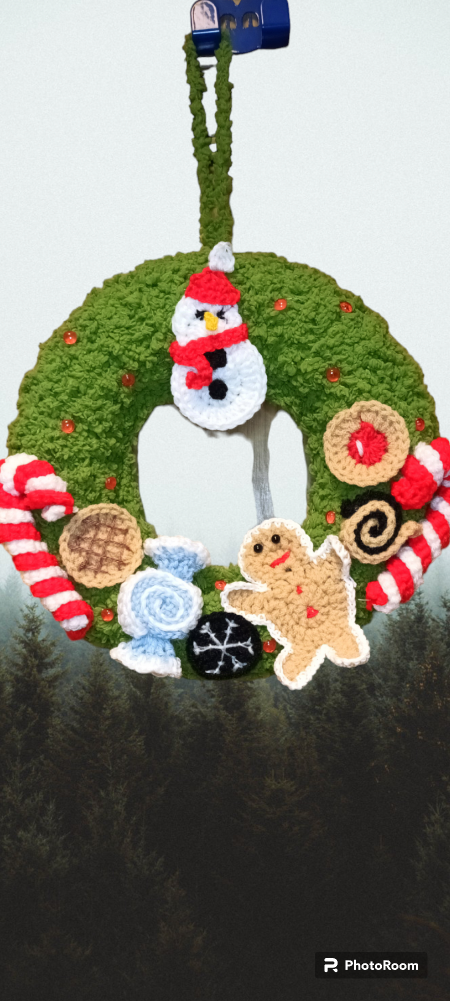 Coronița de Crăciun Croșetată Handmade - Decorațiuni Elly Roose