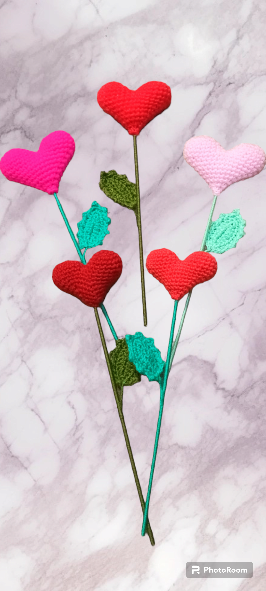 Inimi Croșetate Handmade Decorative - Decorațiuni Elly Roose