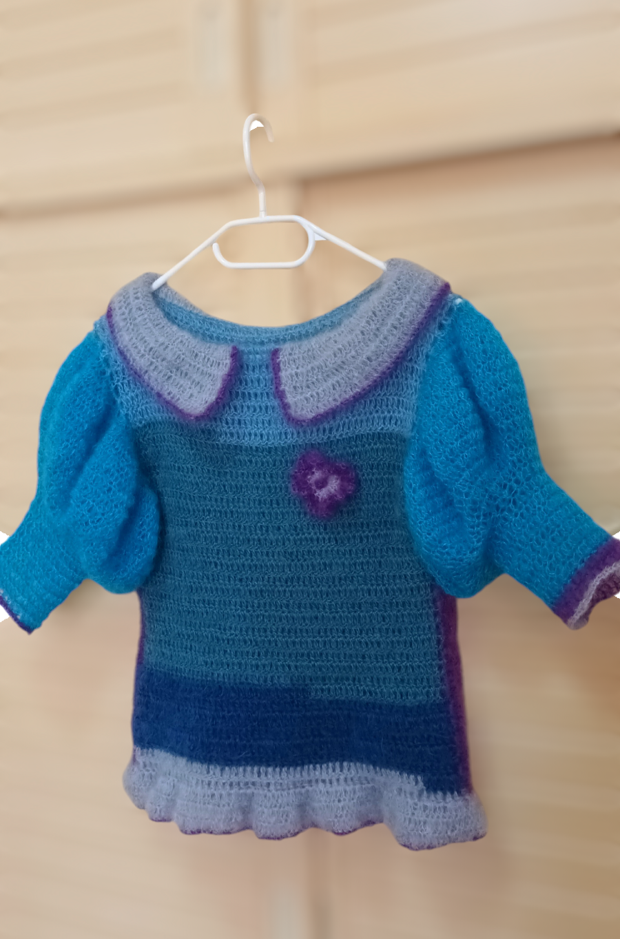 Bluză Croșetată Handmade Elegantă - Haine Artizanale Elly Roose