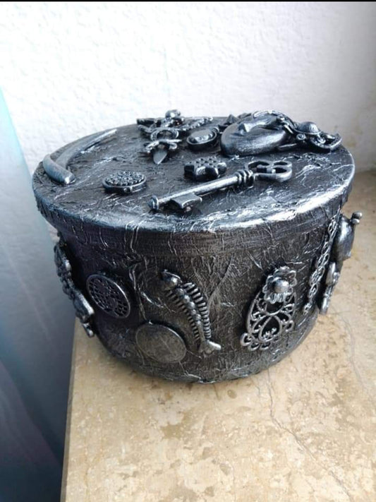 Cutiuță Bijuterii din Sticlă Handmade - Decorațiuni Elly Roose