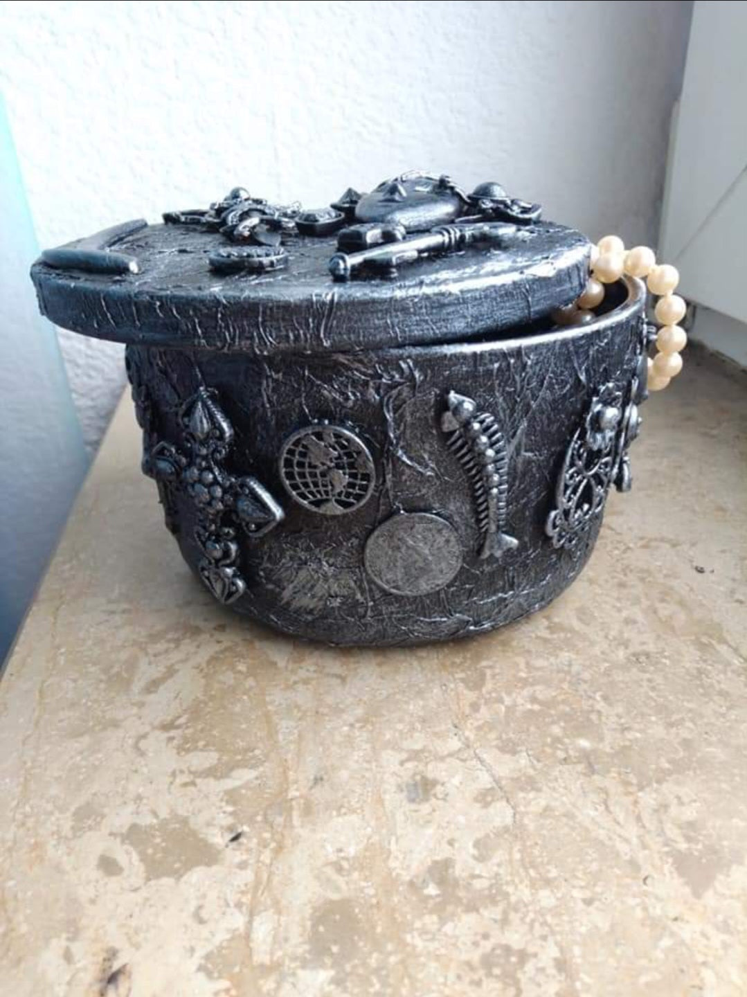 Cutiuță Bijuterii din Sticlă Handmade - Decorațiuni Elly Roose