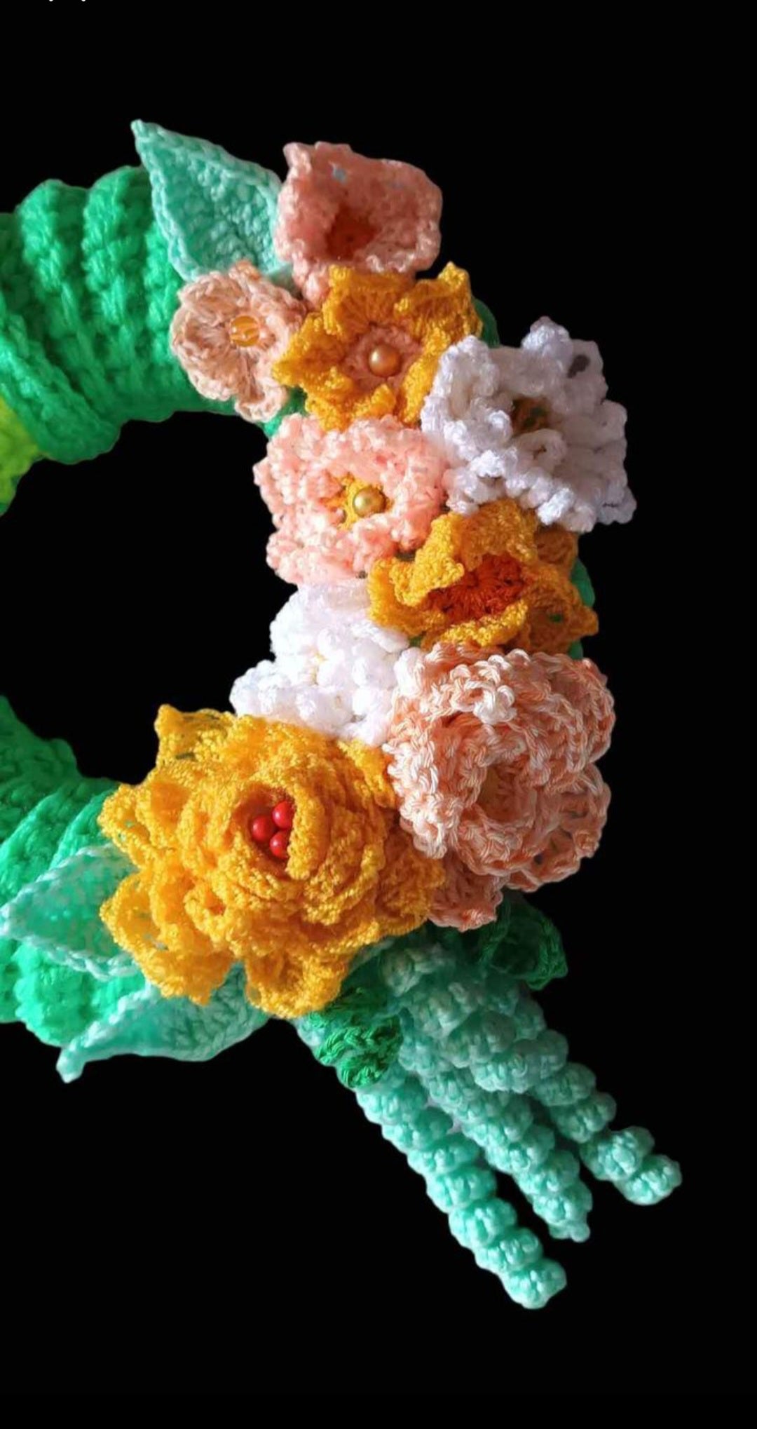 Ghirlandă Croșetată Handmade Decorativă - Decorațiuni Elly Roose