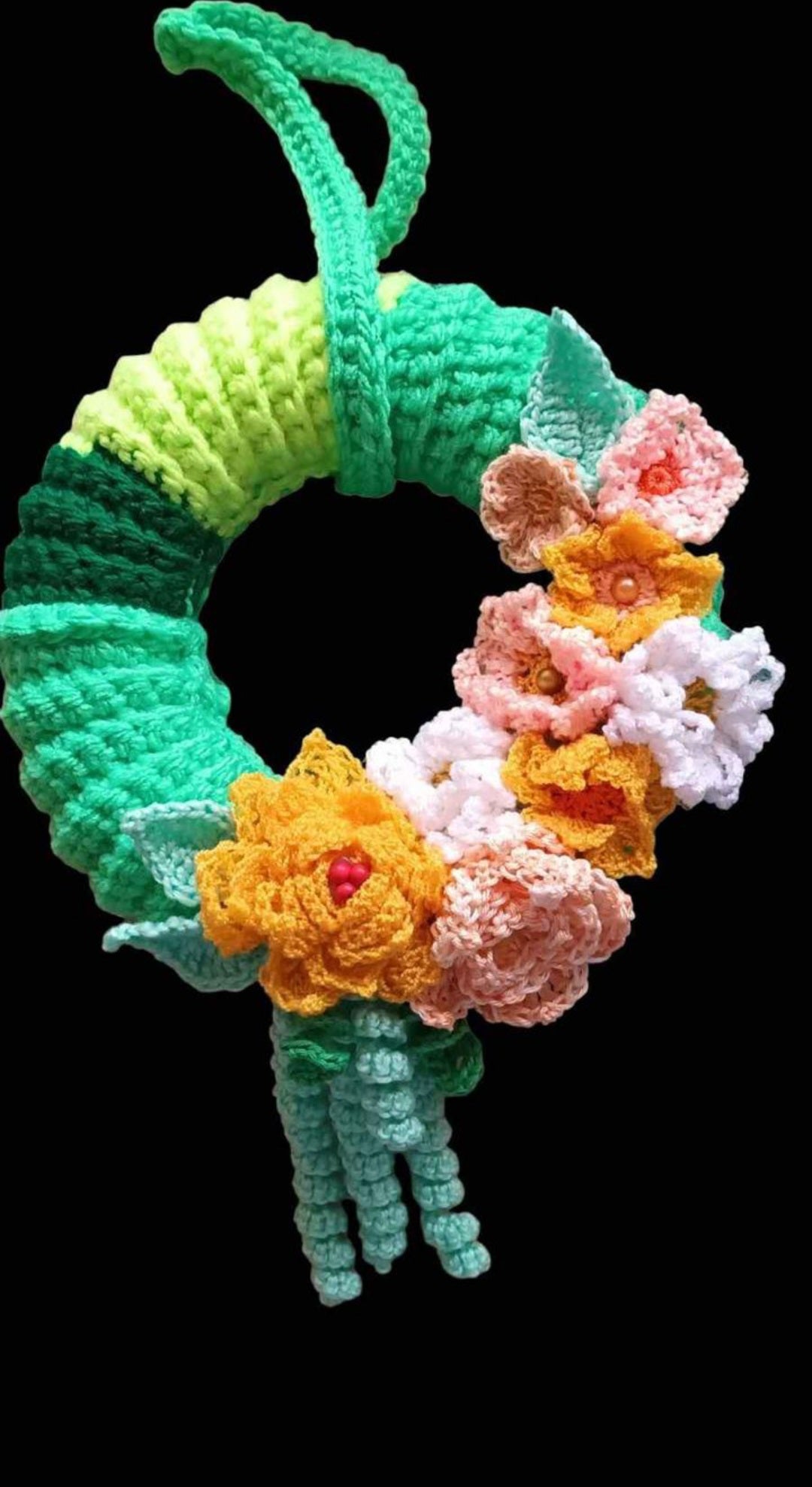 Ghirlandă Croșetată Handmade Decorativă - Decorațiuni Elly Roose