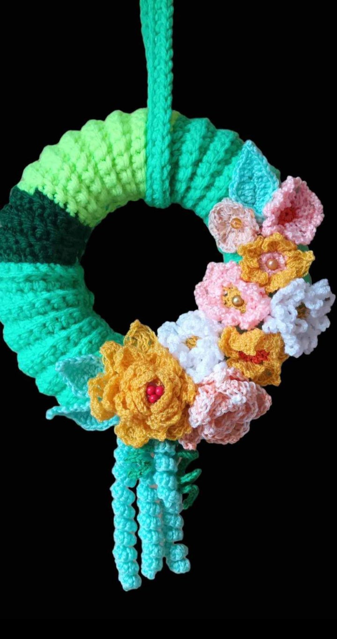 Ghirlandă Croșetată Handmade Decorativă - Decorațiuni Elly Roose