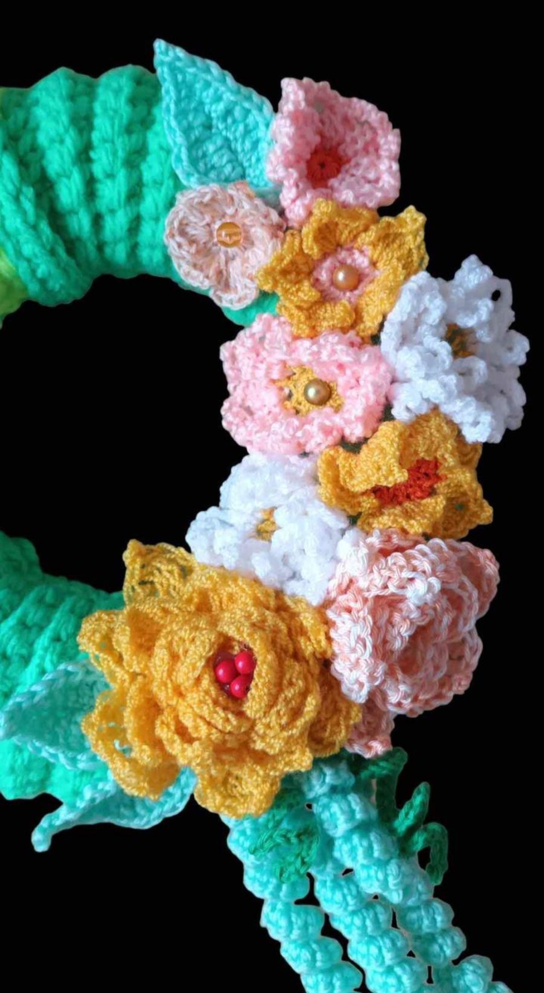 Ghirlandă Croșetată Handmade Decorativă - Decorațiuni Elly Roose