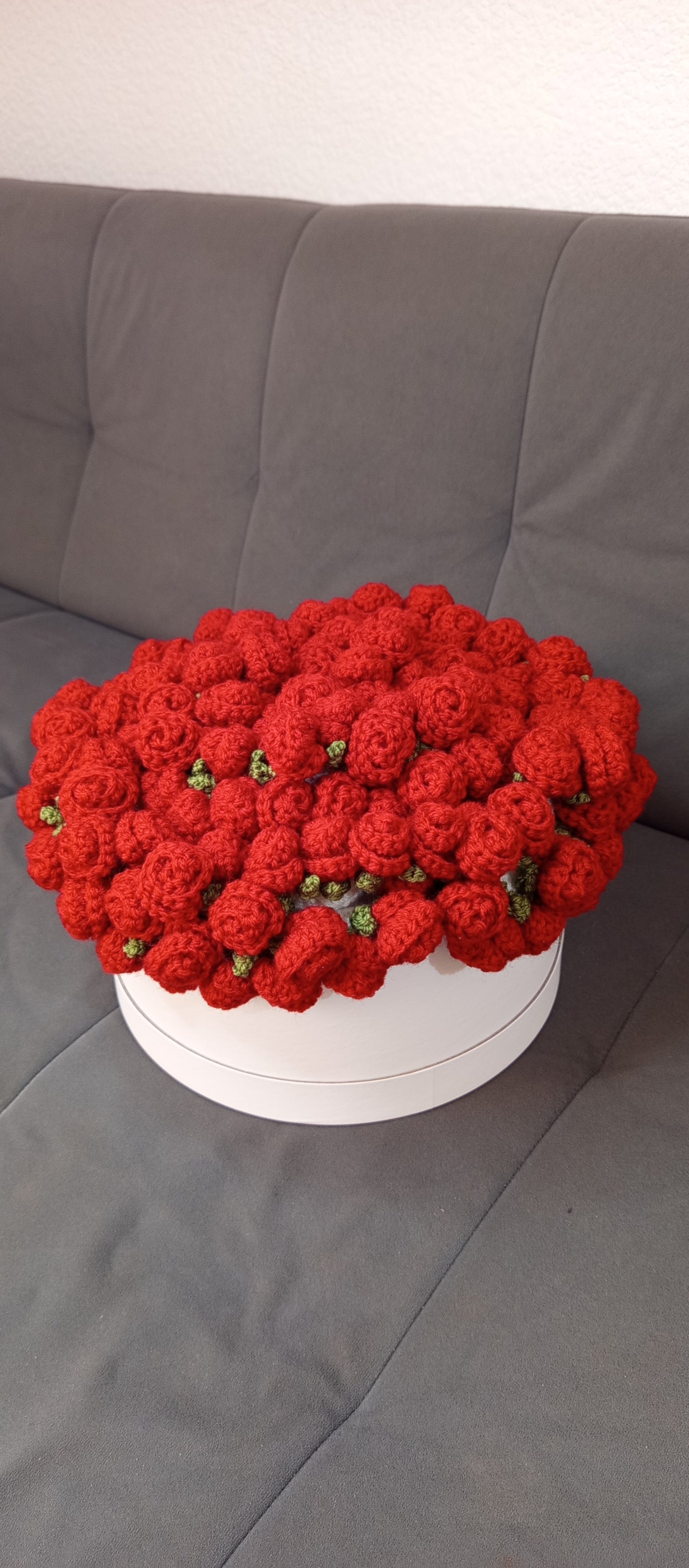 Patură (buchet de trandafiri🌹)crosetata manual.