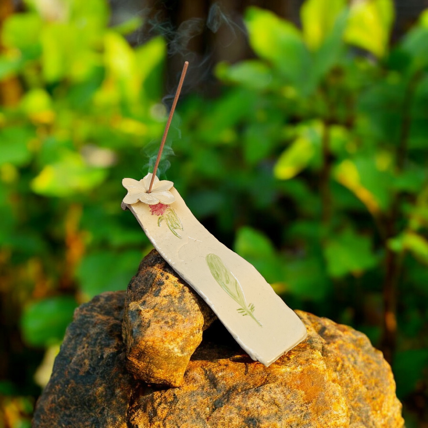 Suport Artizanal pentru Bețișoare Parfumate - Lut Polimeric Handmade