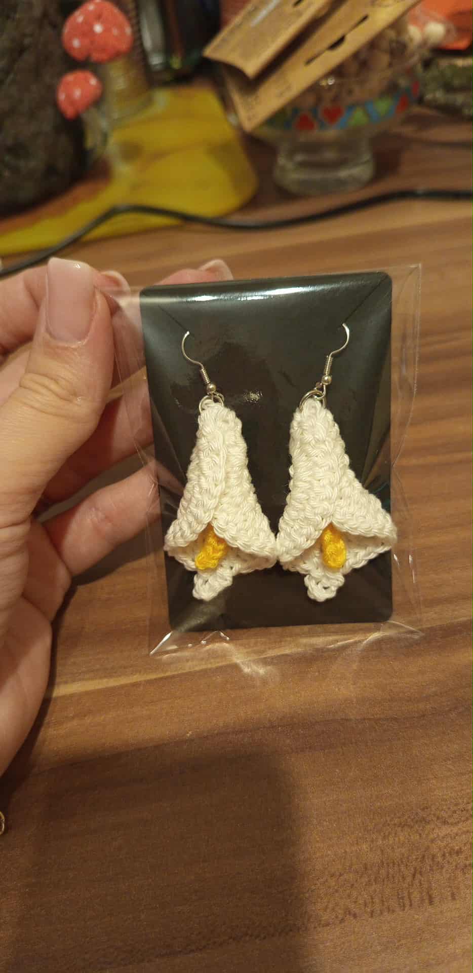 Cercei Croșetați Moderni - Bijuterii Handmade Elly Roose