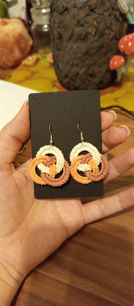 Cercei Croșetați Colorați - Bijuterii Unicat Elly Roose