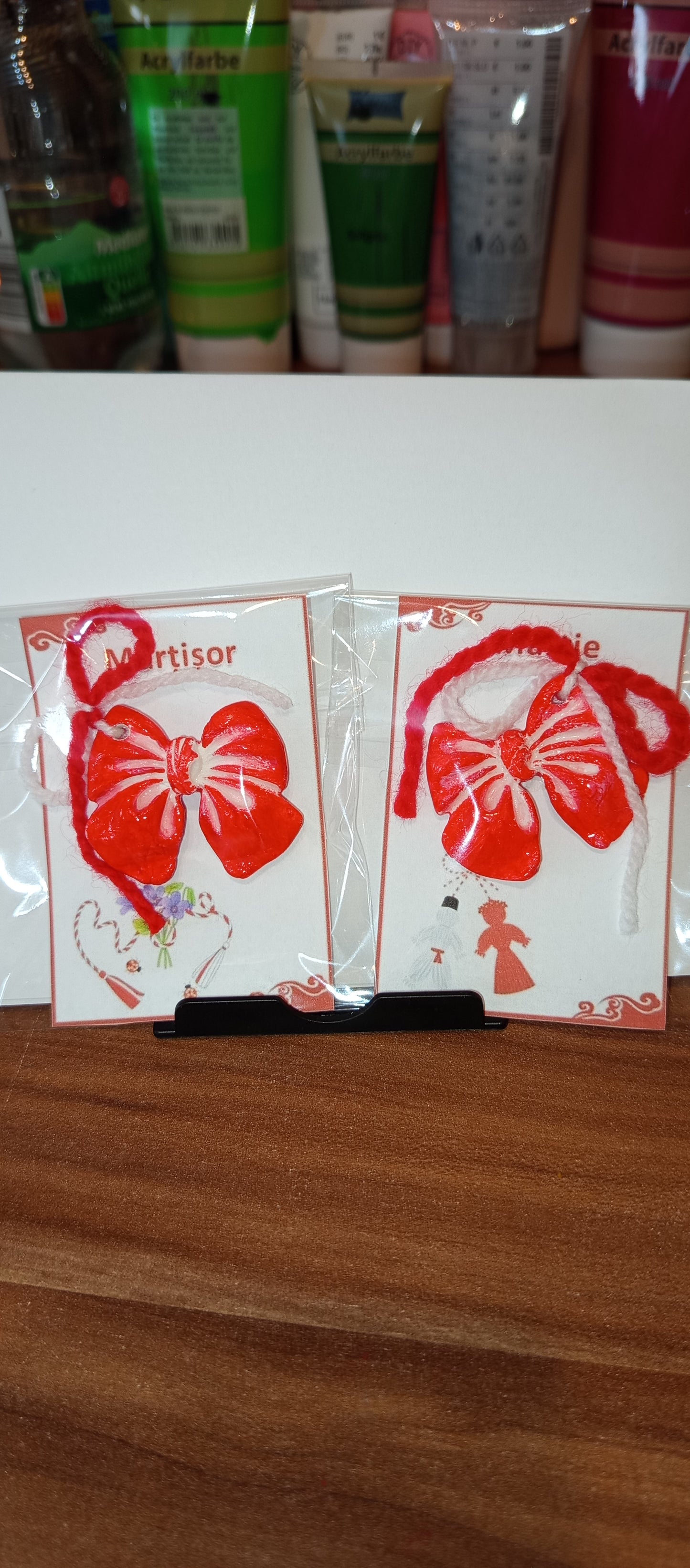 Martisor funda rosie