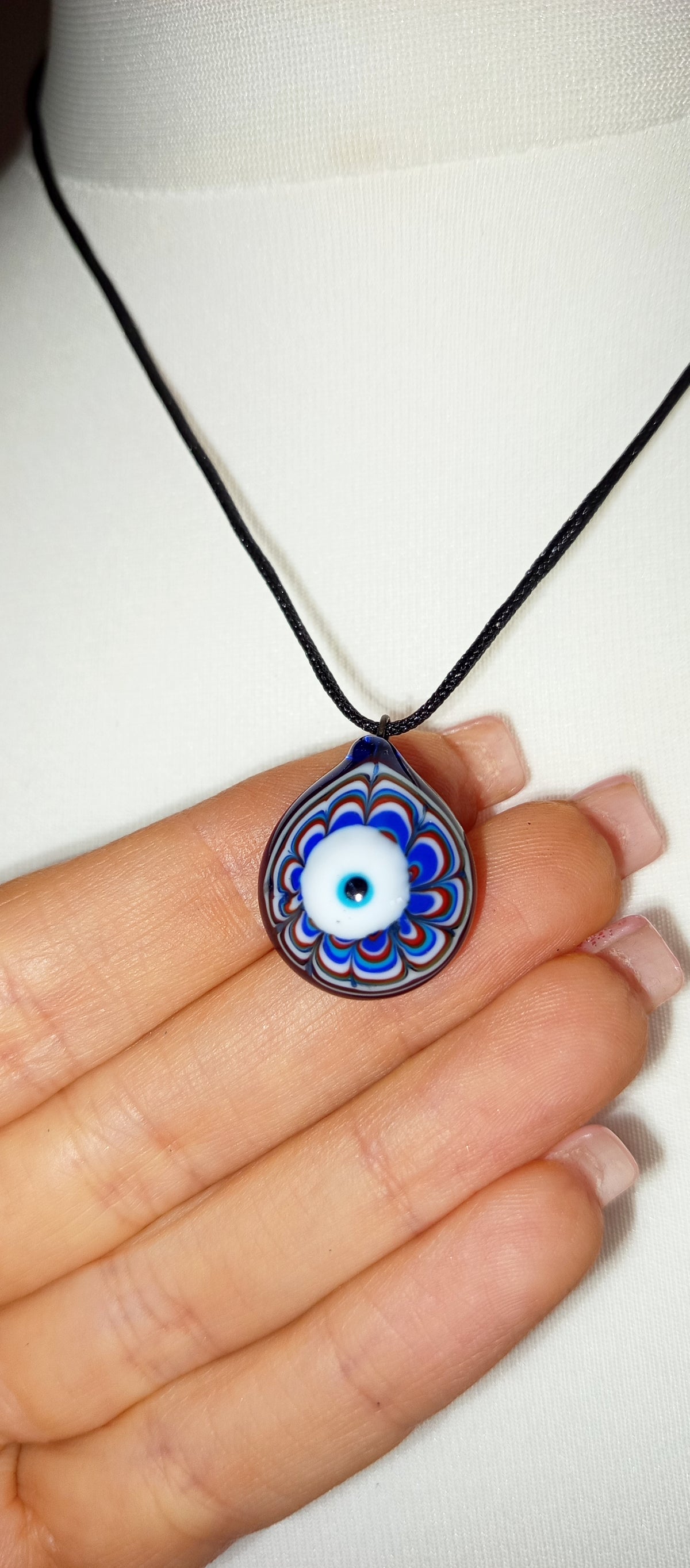 Glass necklace