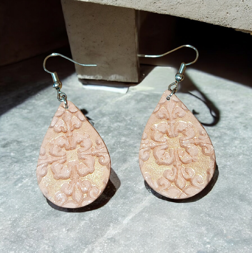 Cercei Unici din Lut Polimeric - Creații Artizanale