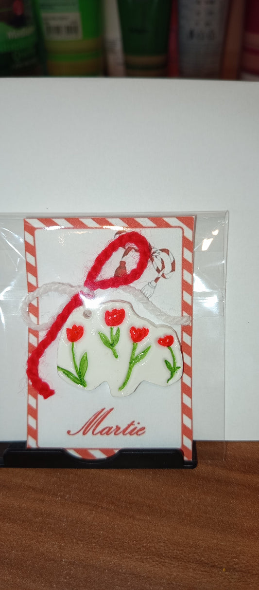Martisor cu 4 lalele