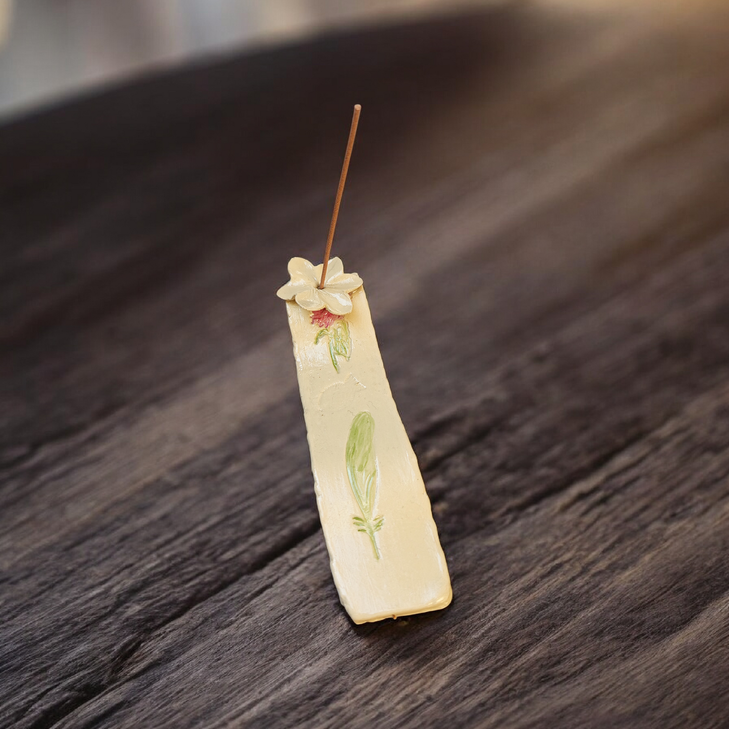 Suport Artizanal pentru Bețișoare Parfumate - Lut Polimeric Handmade