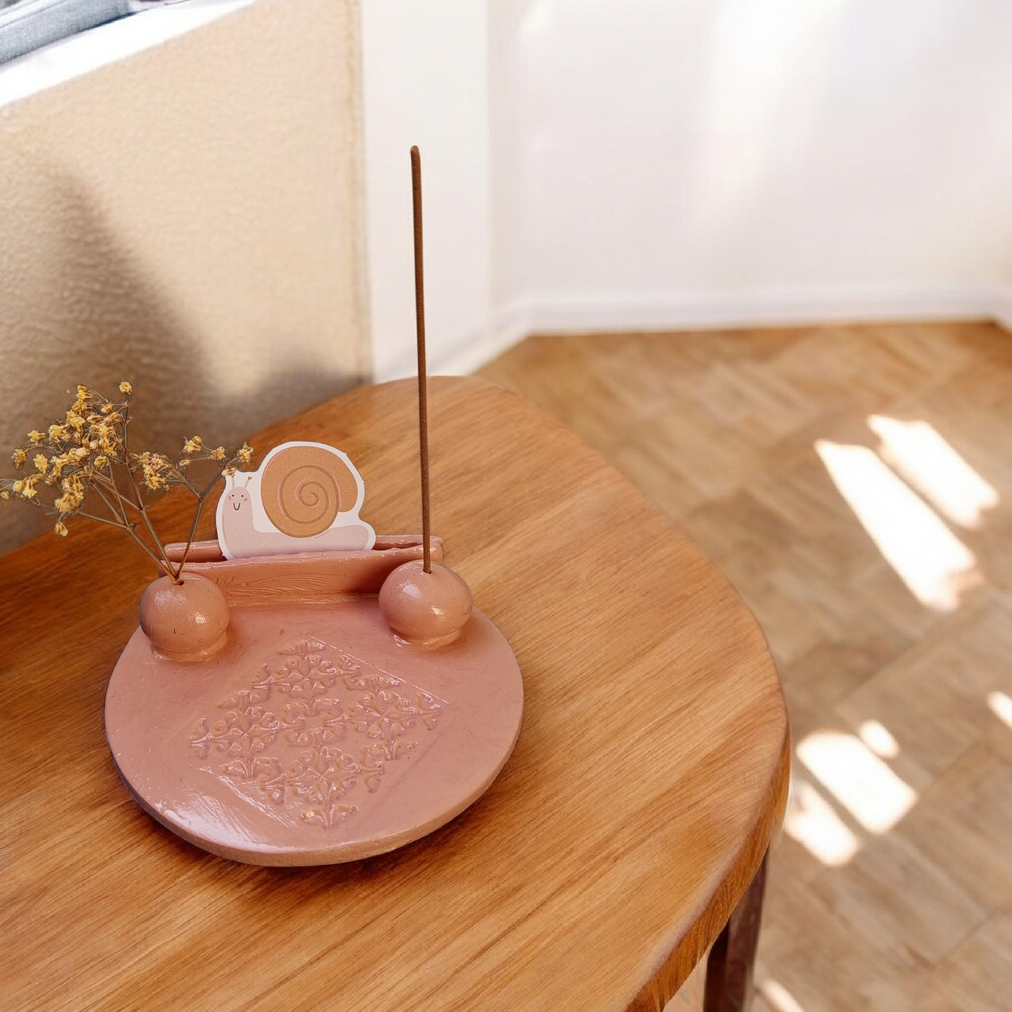 Suport Handmade pentru Bețișoare Parfumate - Lut Polimeric Artizanal